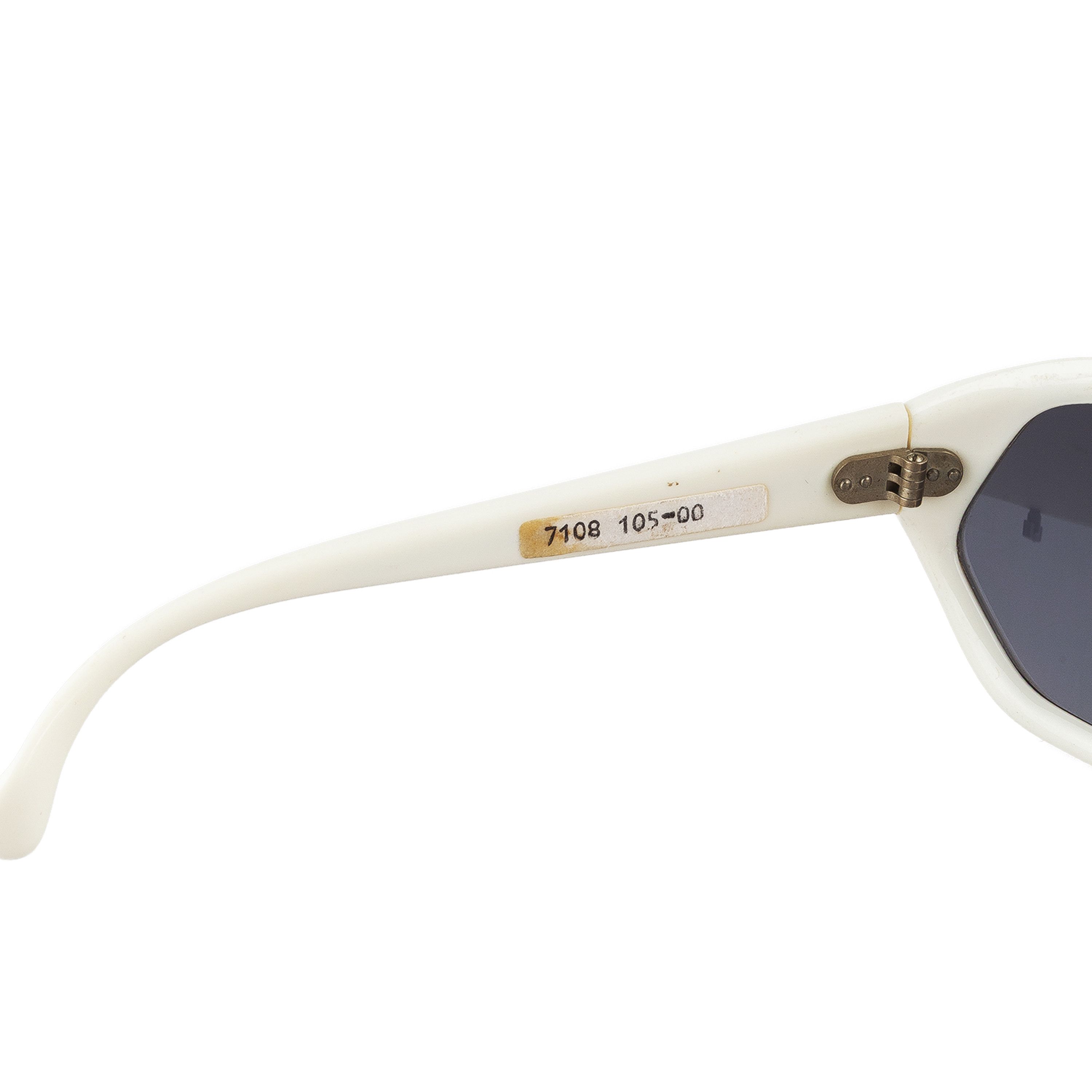 Yves Saint Laurent YSL Yves Saint Laurent RARE 80's Ivory Sunglasses Size ONE SIZE - 7 Thumbnail