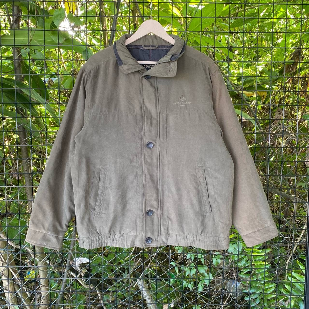 Balmain × Pierre Balmain × Vintage Vintage Pierre Balmain Sportwear Button Up Jacket Size US L / EU 52-54 / 3 - 1 Thumbnail