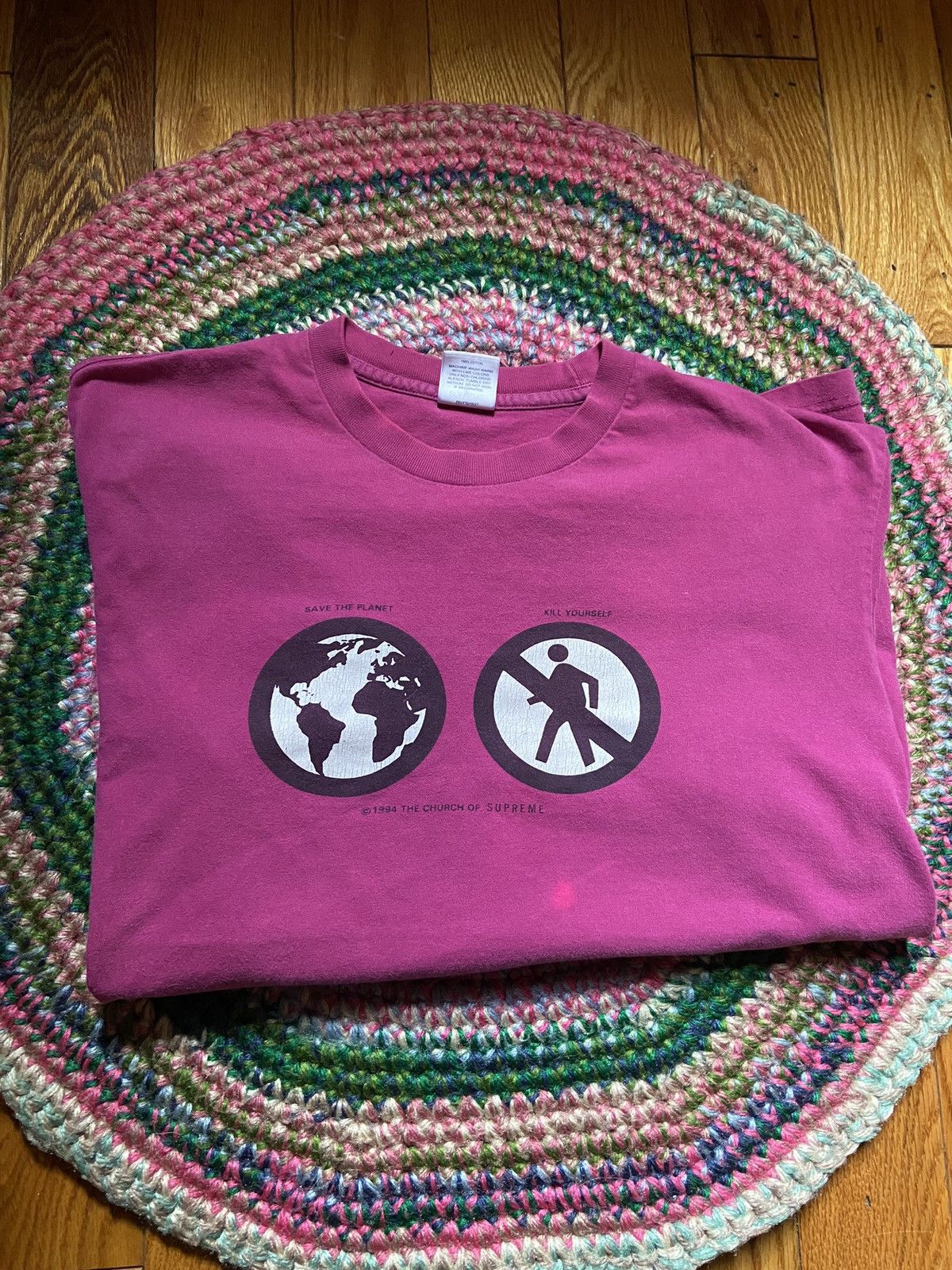 Supreme Save The Planet Tee Grailed