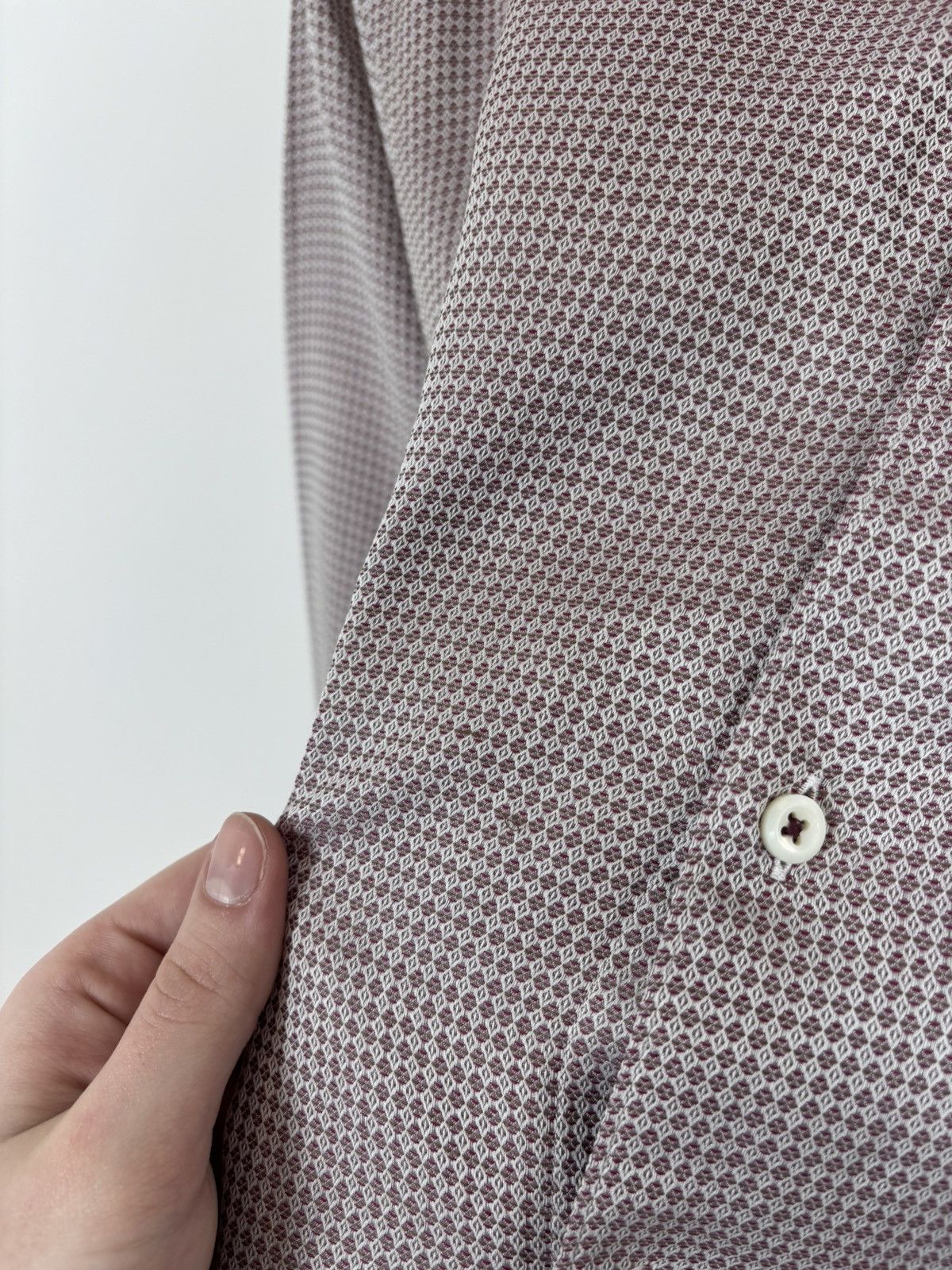Strenstroms Stenstroms Slimline Twofold Super Cotton Button Up Shirt Size US M / EU 48-50 / 2 - 6 Thumbnail