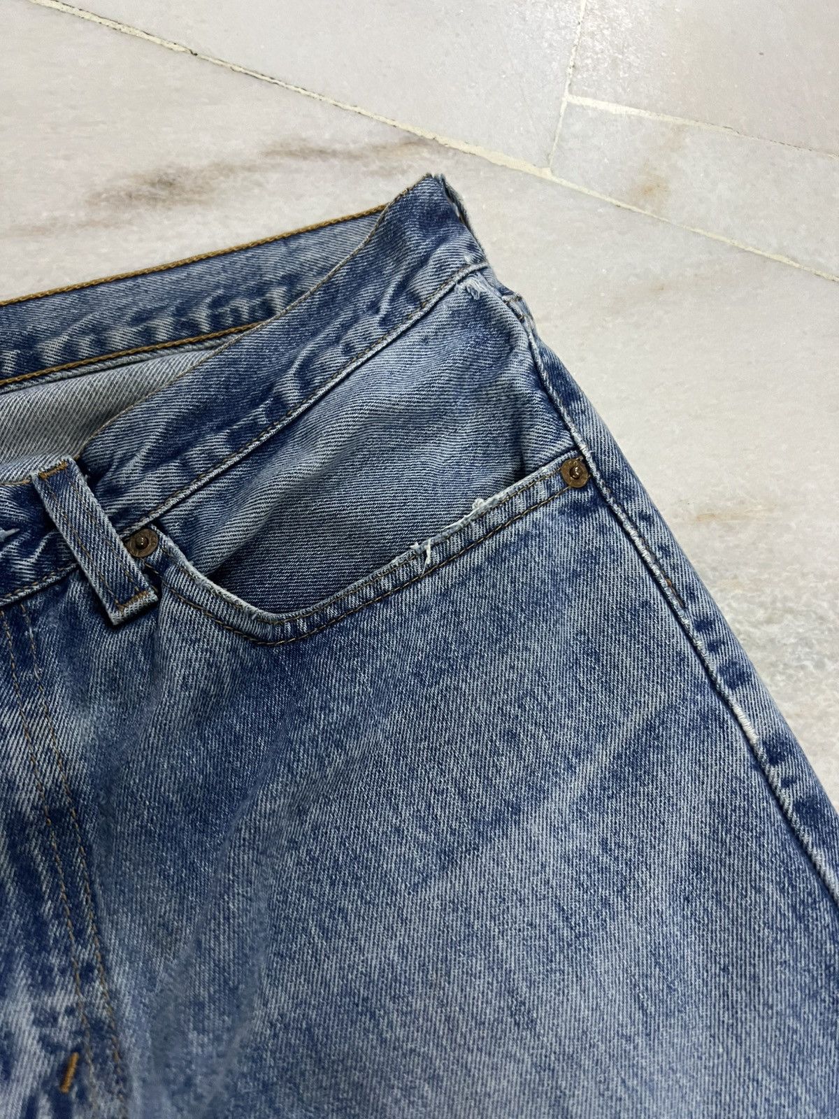 Levi's × Levi's Vintage Clothing × Vintage 💥Vintage Levis 751 Light Wash Jean Size US 32 / EU 48 - 7 Thumbnail