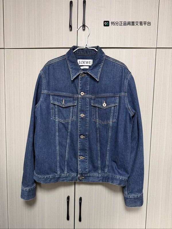 Loewe LOEWE Unisex Blue Denim Long Sleeve Jacket Size US M / EU 48-50 / 2 - 1 Thumbnail