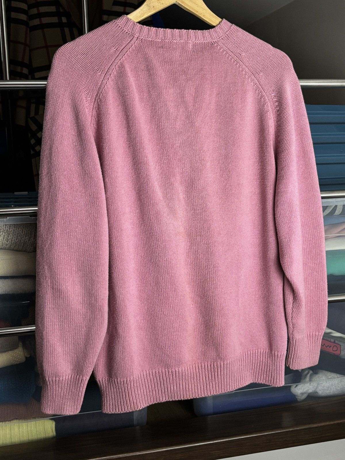 Burberry Burberry London Vintage Loose Knit Sweater Size S / US 4 / IT 40 - 5 Thumbnail