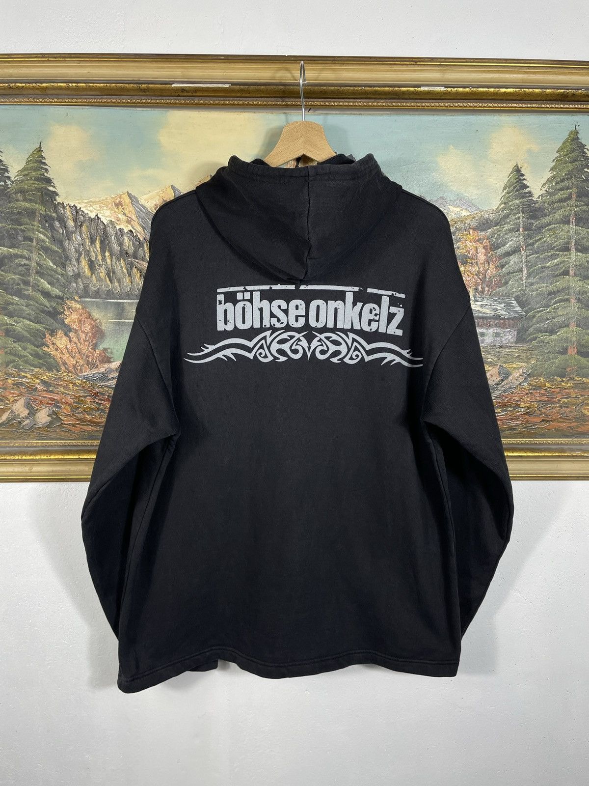 Band Tees × Vintage Bohse Onkelz Sweatshirt Punk Heavy Metal Merch Band Retro Size US L / EU 52-54 / 3 - 2 Thumbnail