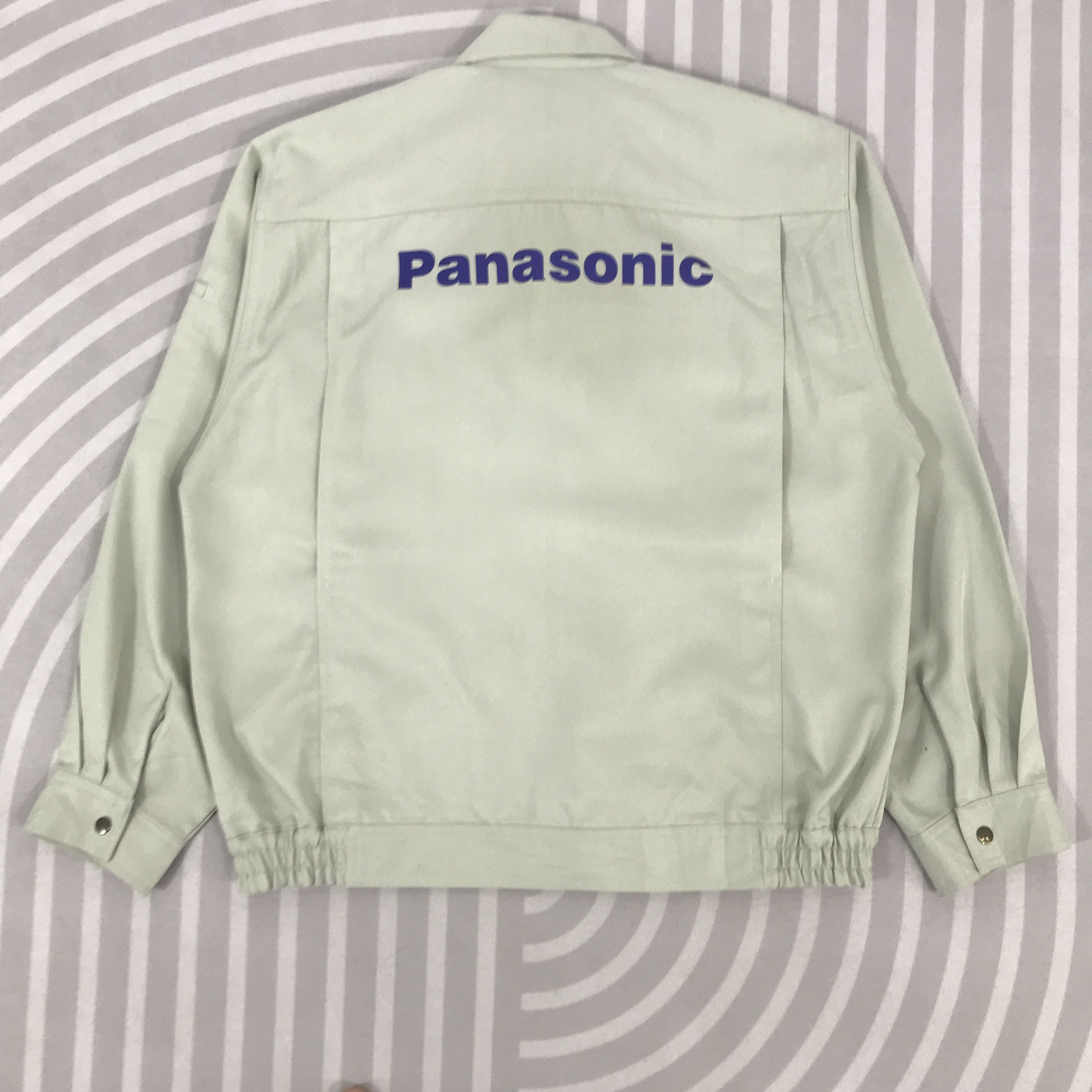 Japanese Brand Vintage Panasonic Japan uniform Jacket K75B4 Size US L / EU 52-54 / 3 - 1 Thumbnail