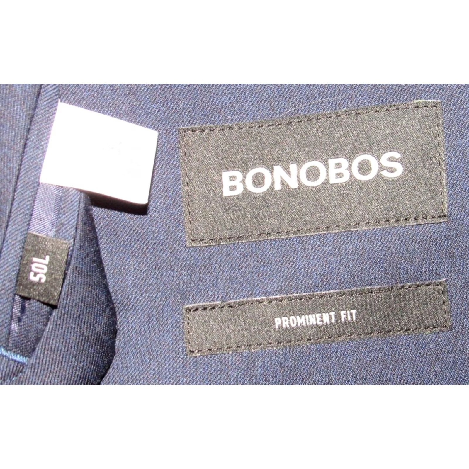 Bonobos BONOBOS Navy Blue Wool Blazer Blazer 50 Long Men XS? Size 50R - 5 Thumbnail