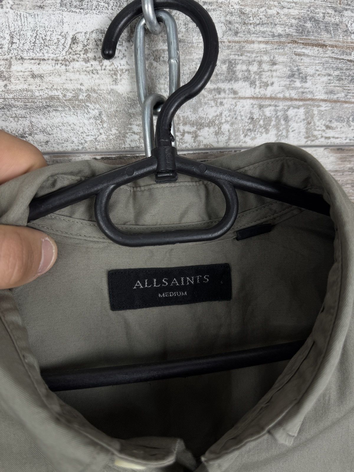 Allsaints × Japanese Brand Mens Vintage AllSaints redondo long sleeve shirts button up Size US M / EU 48-50 / 2 - 6 Thumbnail