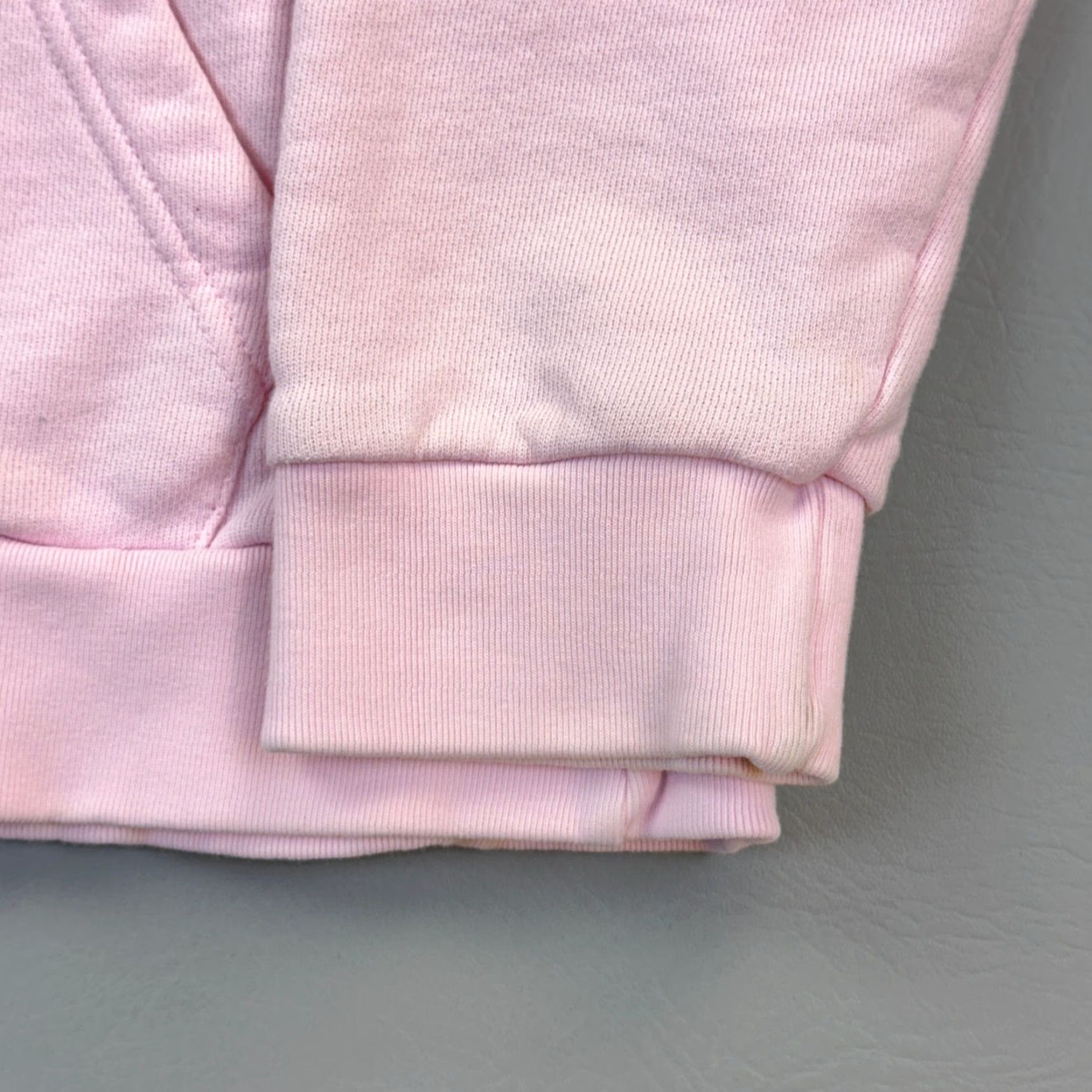 Adidas Adidas Originals Hoodie Mens Medium Pink French Terry Trefoil Logo Pullover Size US M / EU 48-50 / 2 - 3 Thumbnail