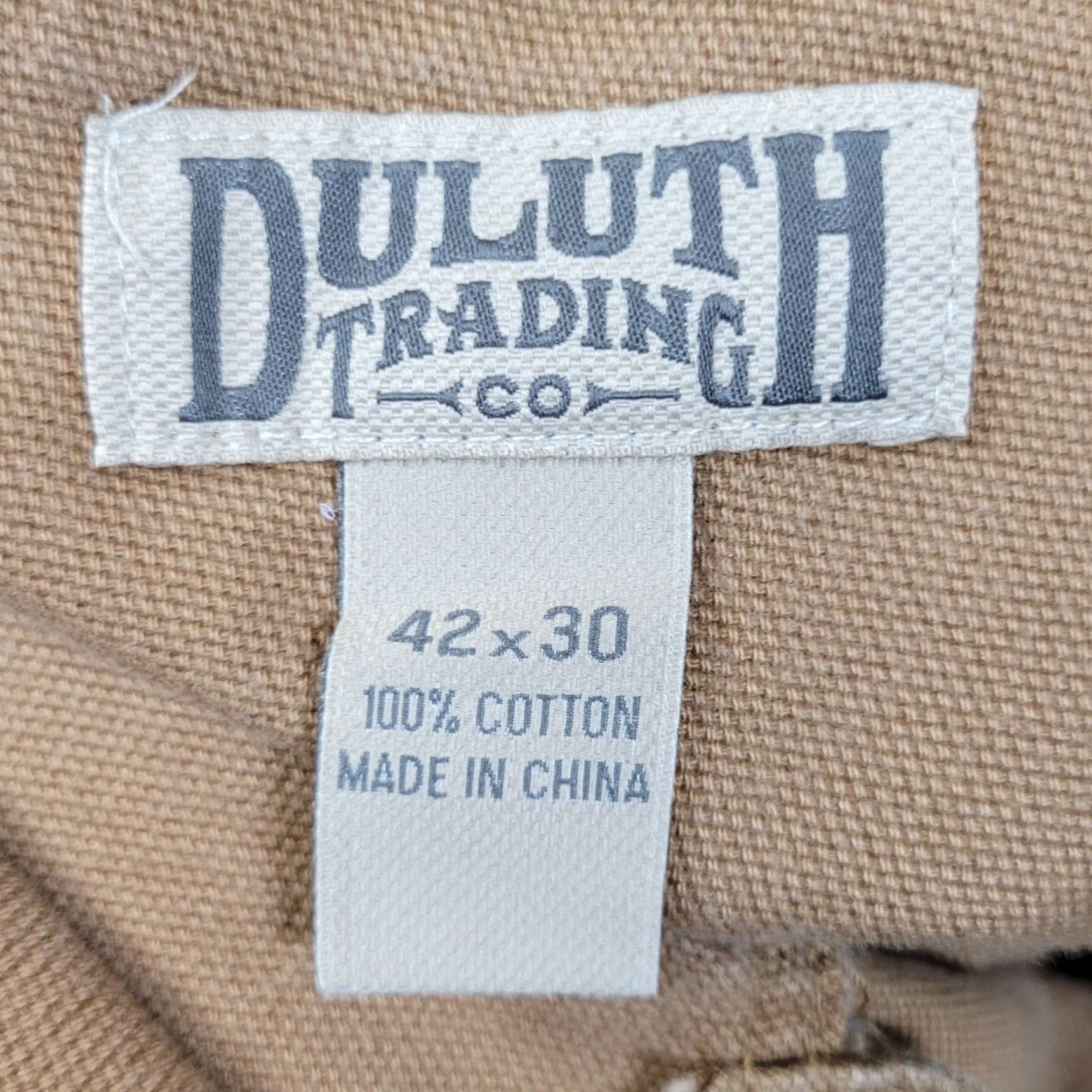 Vintage Duluth Mens Cargo Pants Pants 42X30 Brown Tan Workwear Cargo Mens 42 Regular Inseam 30 Comfort Rust Brown Size US 42 / EU 58 - 3 Thumbnail