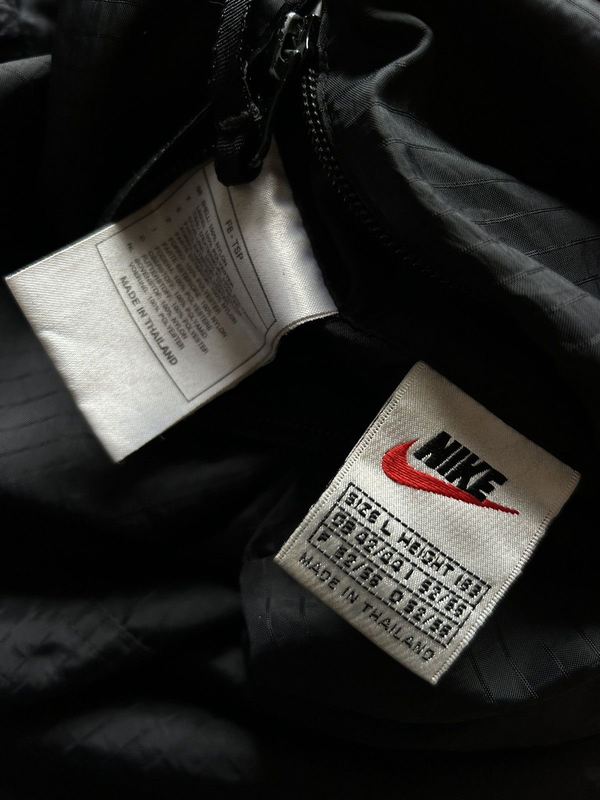 Vintage Nike Reversible Jacket Fleece in White Tag 90s