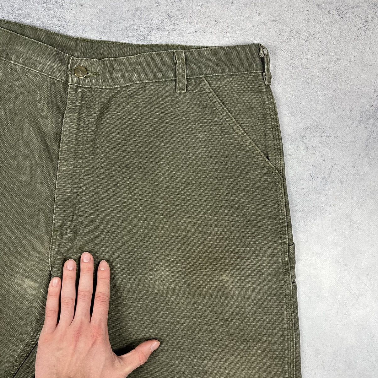 Carhartt Vintage Carhartt rare work cargo baggy carpenter pants 90’s Size US 42 / EU 58 - 18 Thumbnail