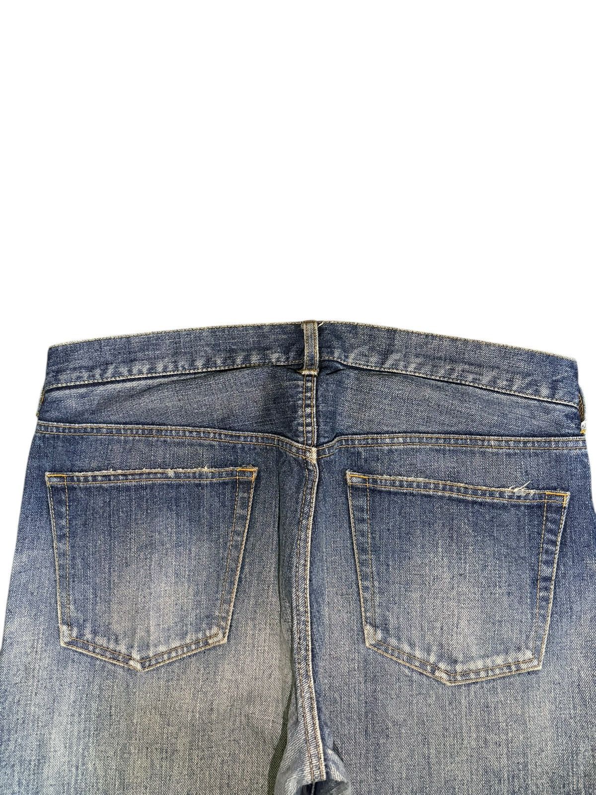 Takeo Kikuchi Vintage Takeo Kikuchi Faded Wash Distress Loose Jeans Size US 33 - 4 Thumbnail