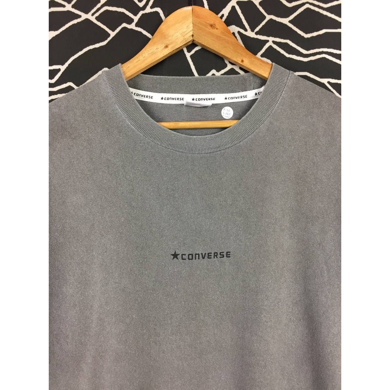 Converse × Vintage Converse Spell Out Logo Longsleeve Tee Size L Size US L / EU 52-54 / 3 - 4 Thumbnail