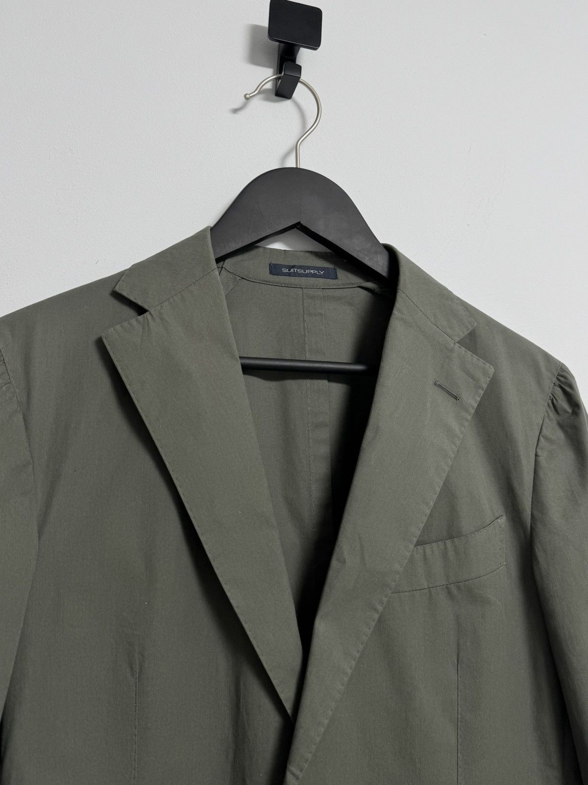 Other Suitsupply Lazio Patch Unconstructed Blazer Women’s Green Size M / US 6-8 / IT 42-44 - 2 Thumbnail