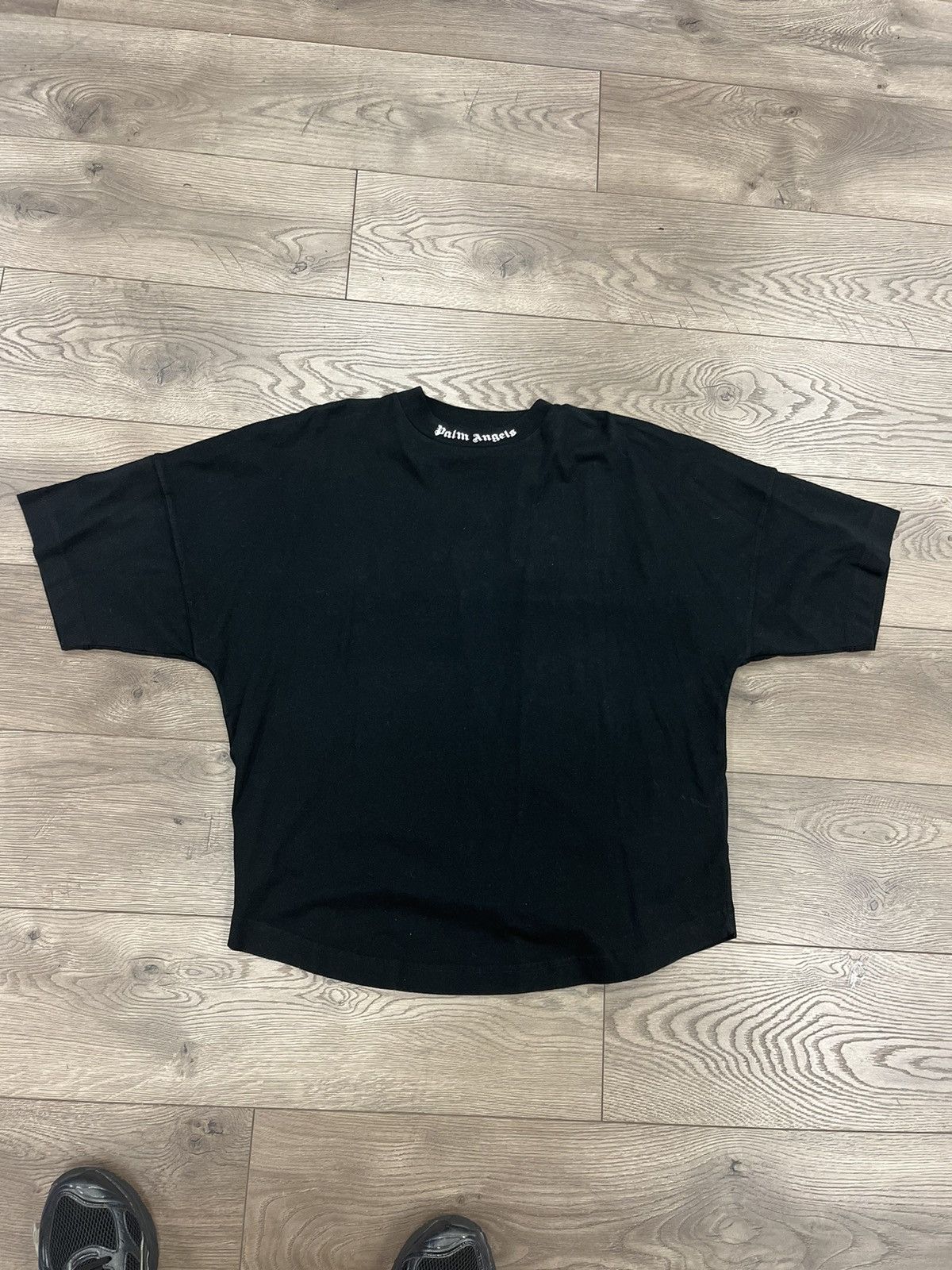 Palm Angels Black Back Logo