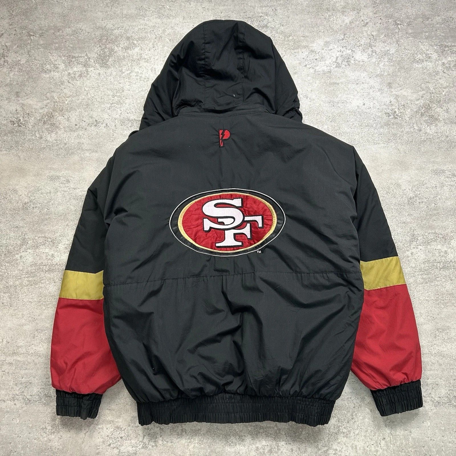 NFL × Vintage 49ERS PRO PLAYER PUFFER REVERSIBLE JACKET HOODED Size US M / EU 48-50 / 2 - 1 Thumbnail