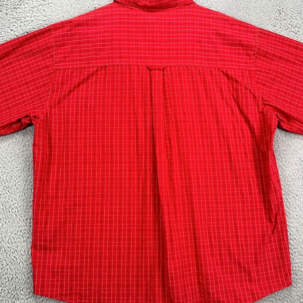 NCAA VINTAGE? Ohio States Buckeyes Button Down Shirt Mens Large Red Plaid Long Sleeve NCAA Size US L / EU 52-54 / 3 - 3 Thumbnail