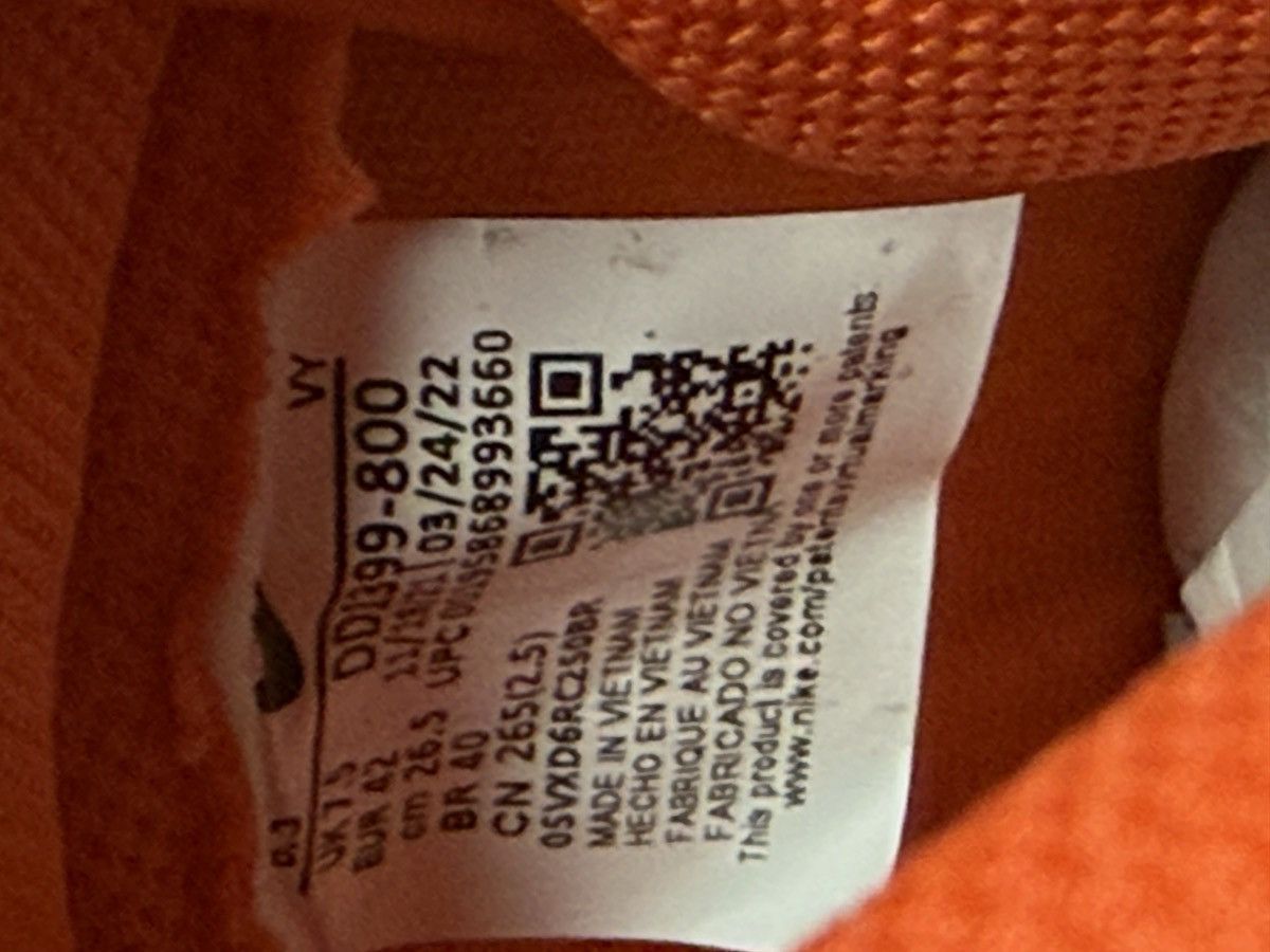 Nike Nike Dunk High “Knicks” Size US 8.5 / EU 41-42 - 7 Thumbnail