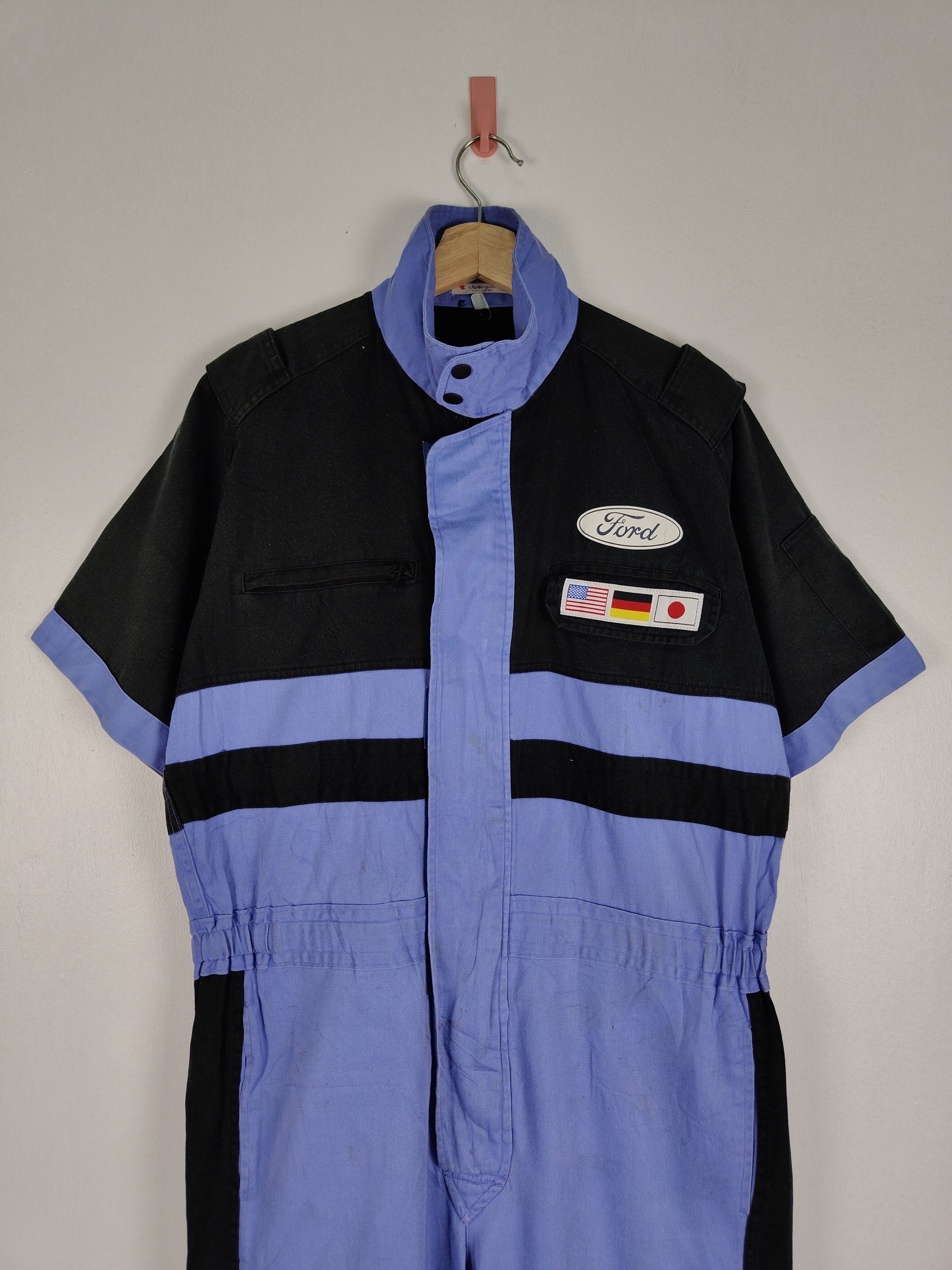 Ford × Vintage Vintage Ford Racing Customer Service Coverall Size US 32 / EU 48 - 2 Thumbnail