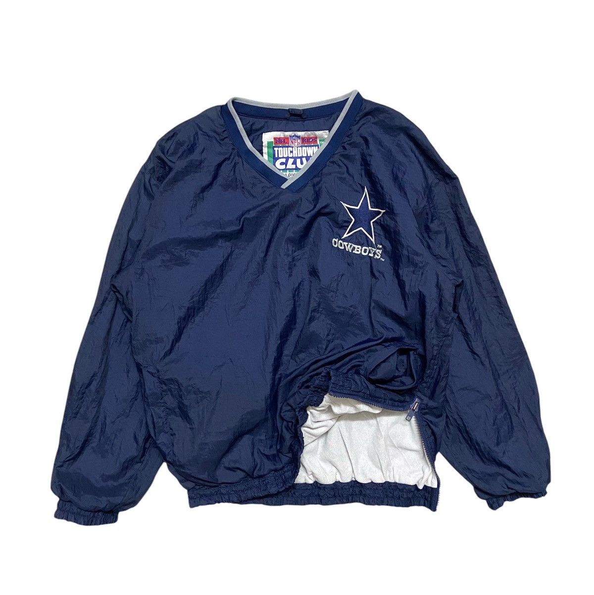 NFL × Pro Player × Vintage Vintage NFL Dallas Cowboy Windbreaker Jacket Size US S / EU 44-46 / 1 - 2 Thumbnail