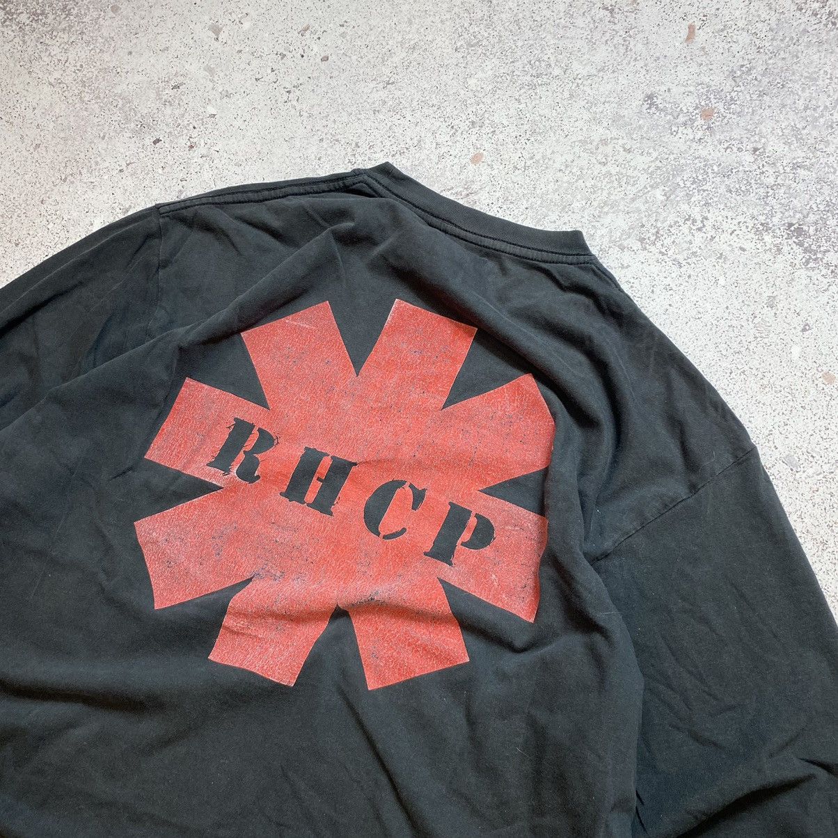 Band Tees Vintage 90s Red Hot Chili Peppers Long Sleeve Big Logo Y2K Size US L / EU 52-54 / 3 - 2 Thumbnail