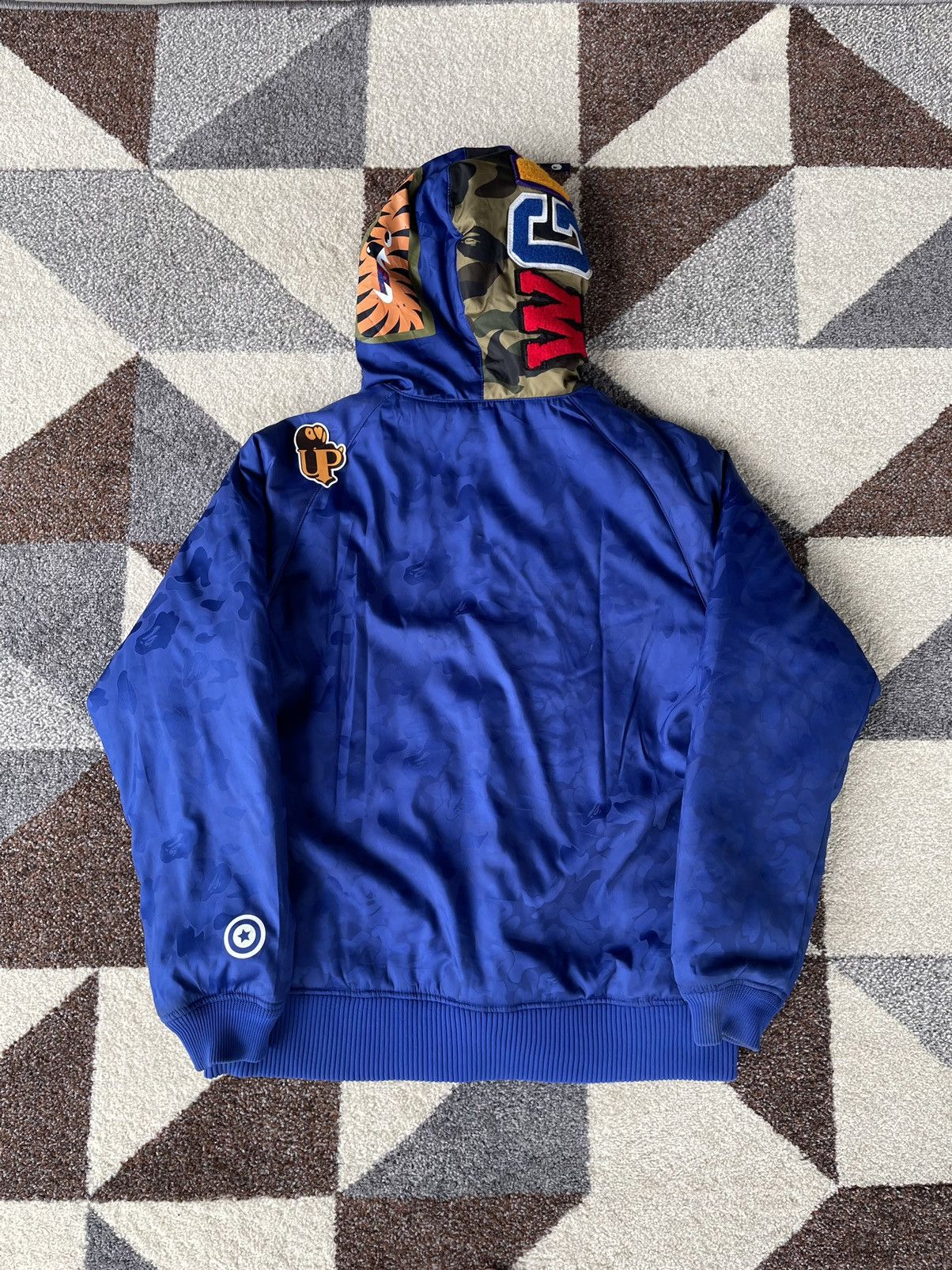 Bape Bape ABC Jacquard Camo Shark Heavy Jacket Size US L / EU 52-54 / 3 - 10 Thumbnail