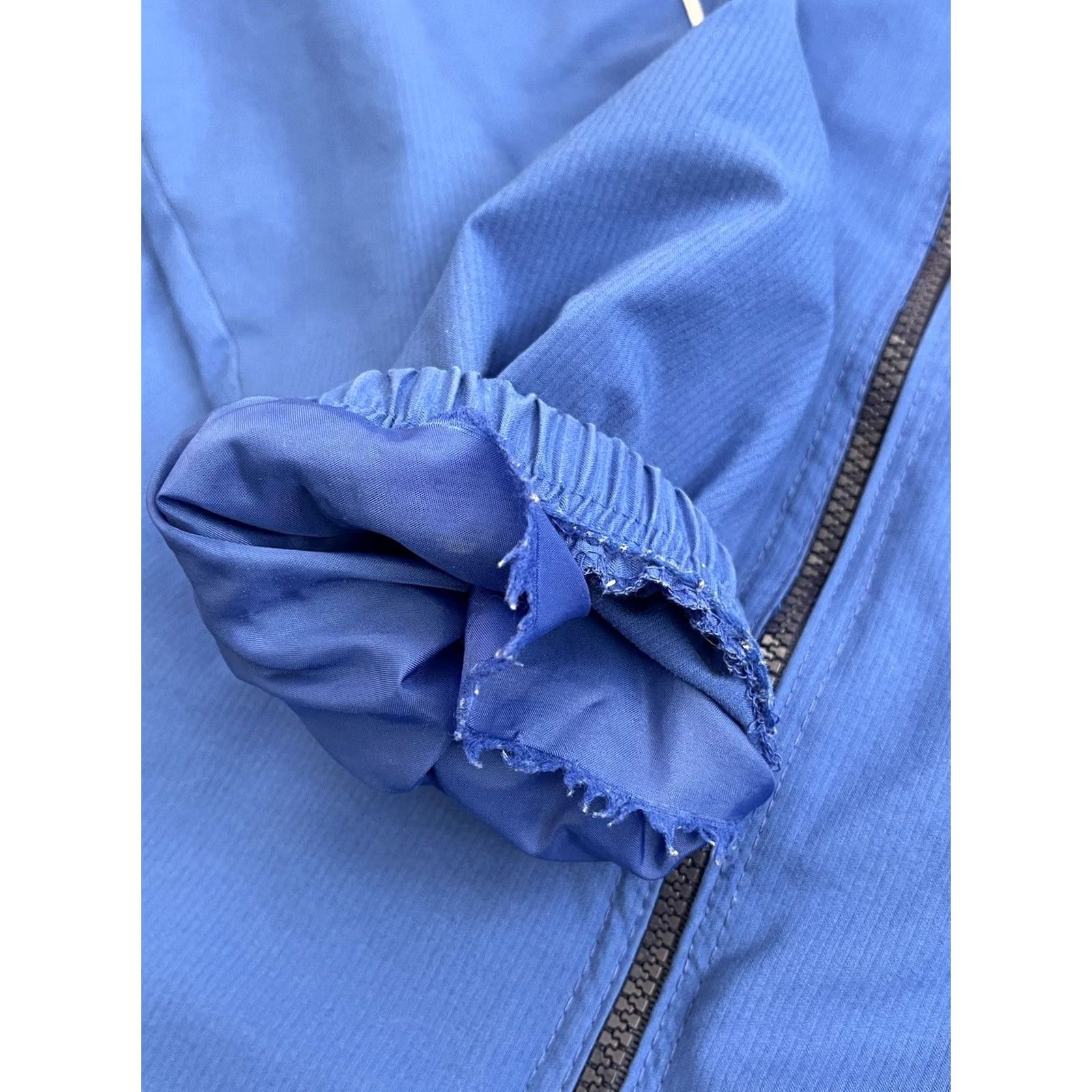 Nike VINTAGE Nike Windbreaker Jacket Mens XL Blue Lined Active Zip Pocket Size US XL / EU 56 / 4 - 6 Thumbnail