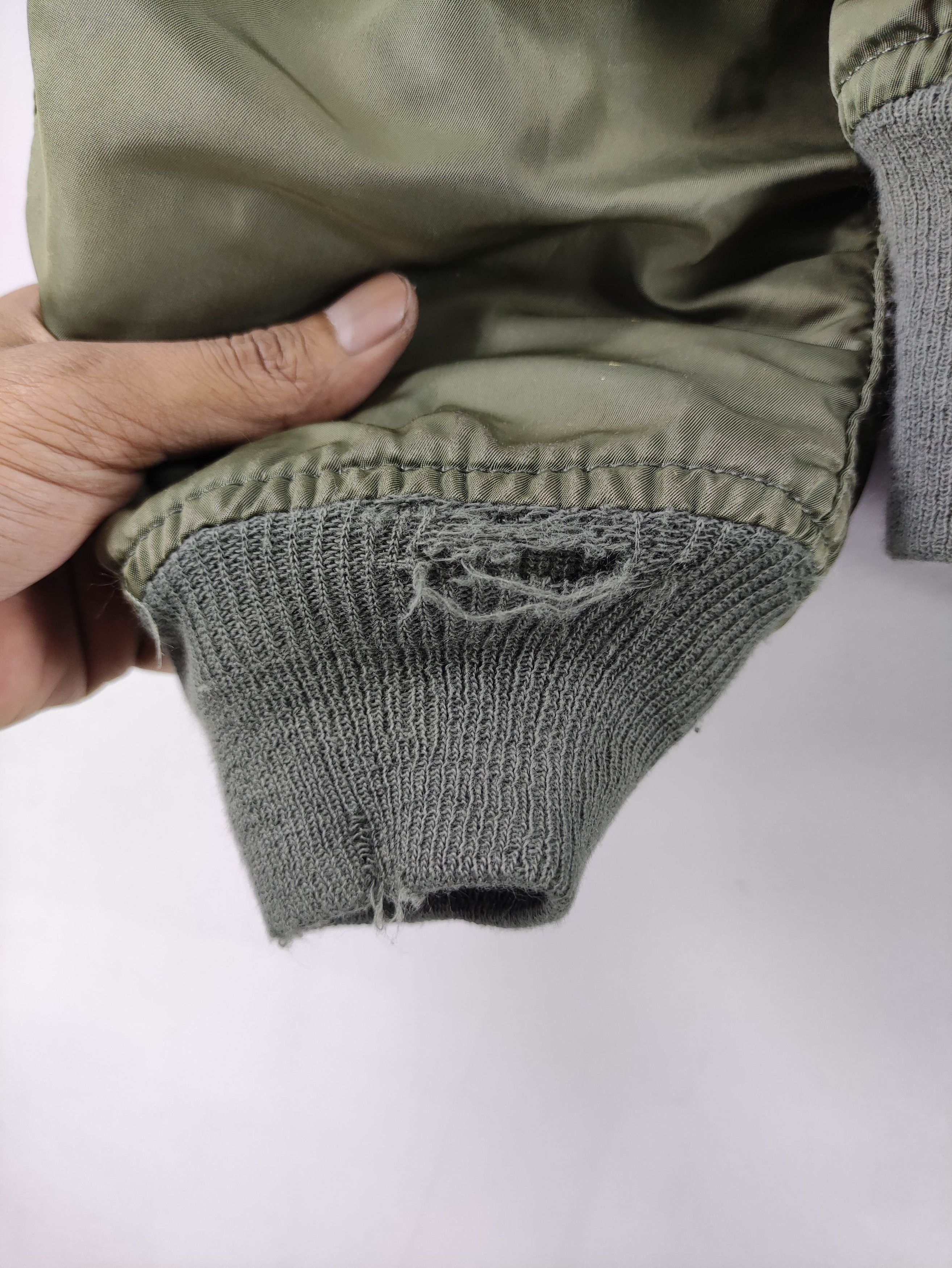 Alpha Industries Vintage Alpha Industries Ma-1 Bomber Jacket Reversible Size US XL / EU 56 / 4 - 10 Thumbnail