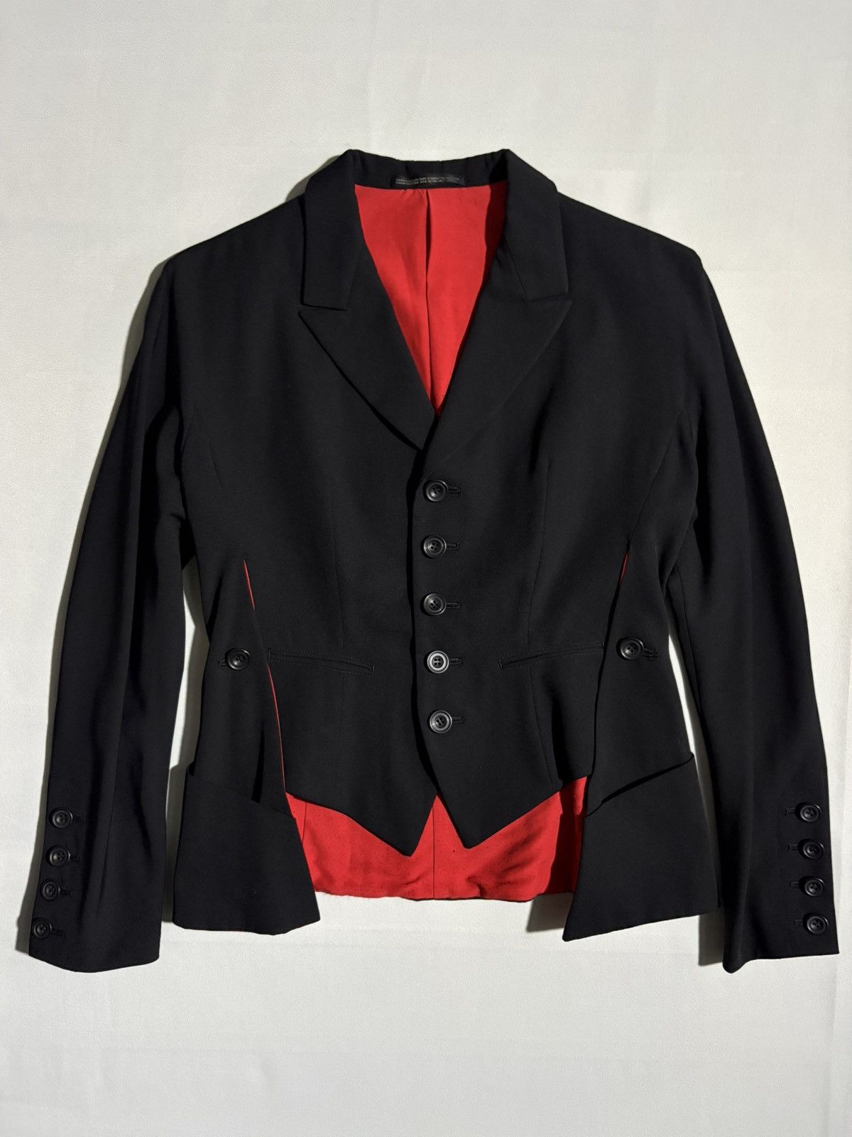 Yohji Yamamoto Yohji Yamamoto Avant-garde blazer Size S / US 4 / IT 40 - 1 Thumbnail