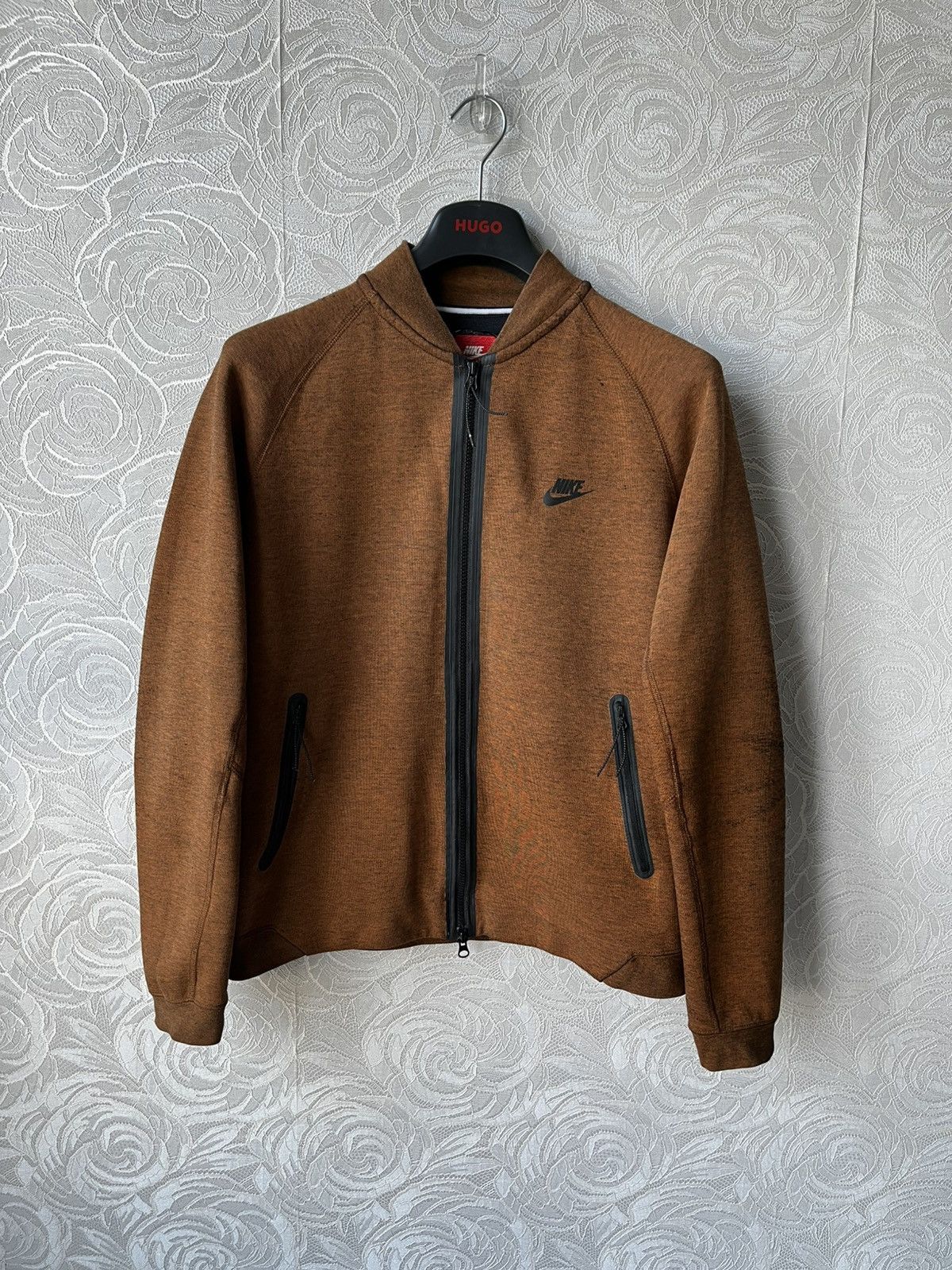 Nike NIKE TECH FLEECE BROWN VARSITY ZIP JACKET 1MM MENS L SIZE Size US L / EU 52-54 / 3 - 1 Thumbnail