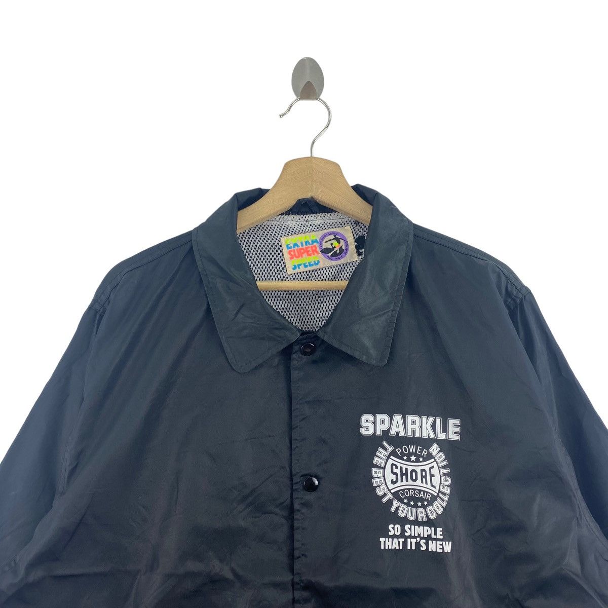 Vintage Vintage SPARKLE Power Shore Corsair Print Surf Wear Size US M / EU 48-50 / 2 - 2 Thumbnail