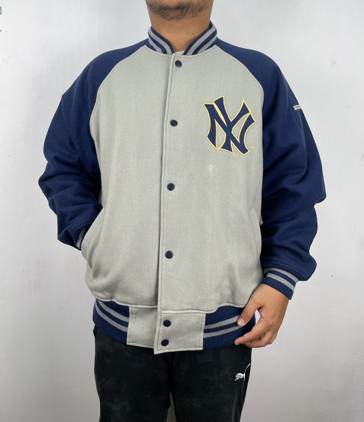 Cooperstown Collection Vintage New York Yankees Baseball Jacket Varsity Size US L / EU 52-54 / 3 - 2 Thumbnail