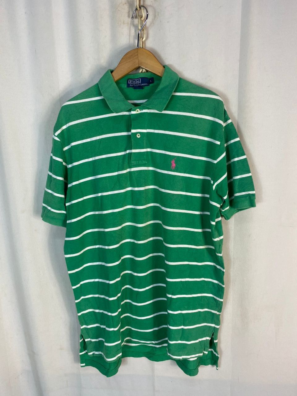 Polo Ralph Lauren Polo Ralph Lauren small logo stripe polo shirt Size US XL / EU 56 / 4 - 1 Thumbnail