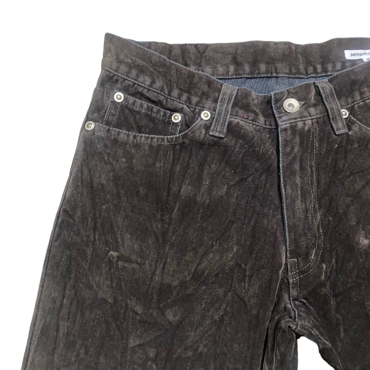 semanticdesign Semantic Design Velvet Striped Flare Jeans Size US 28 / EU 44 - 5 Thumbnail