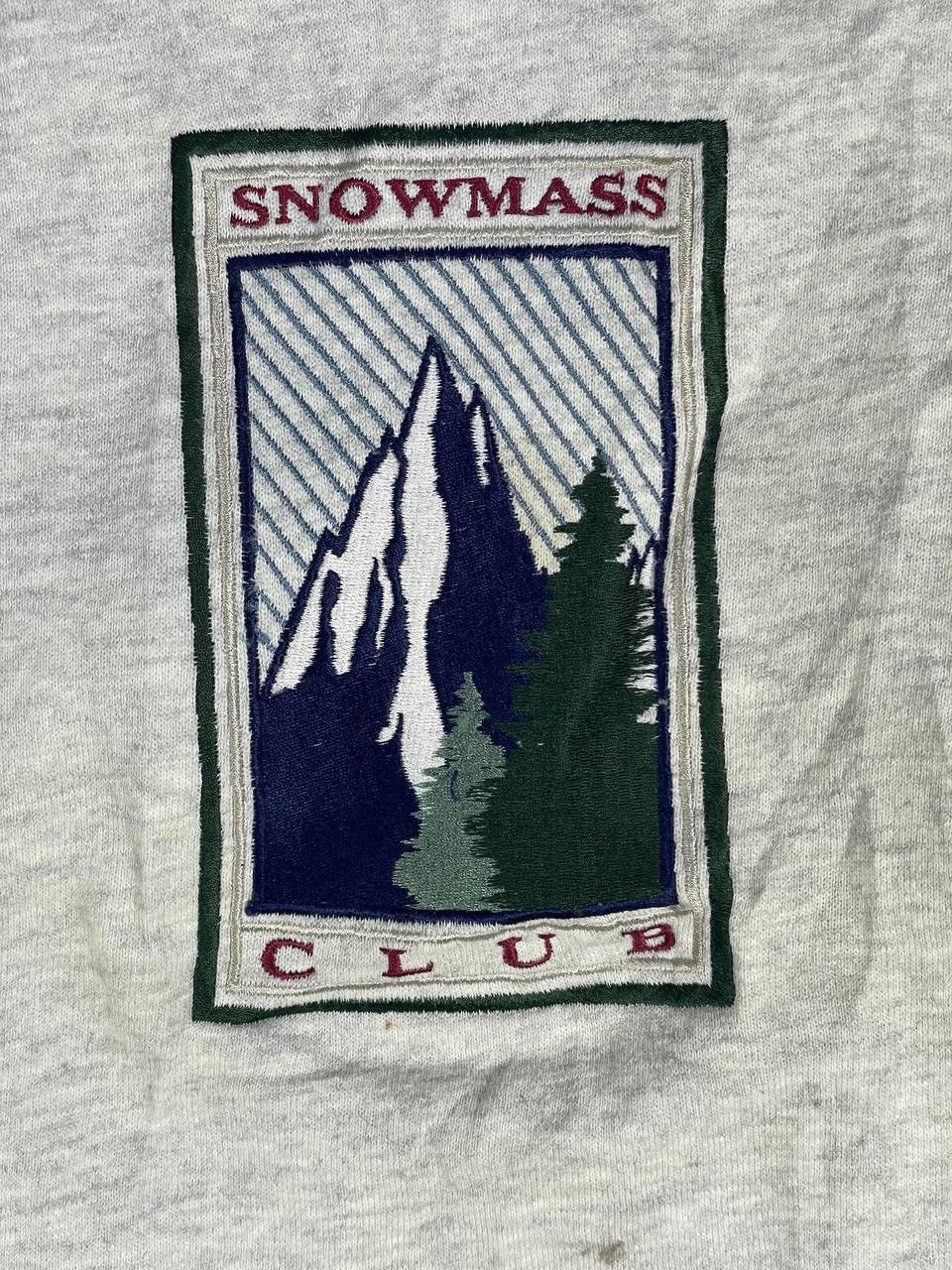 Other Vintage 90s snowmass club sweatshirt jumper size L Size US L / EU 52-54 / 3 - 4 Thumbnail