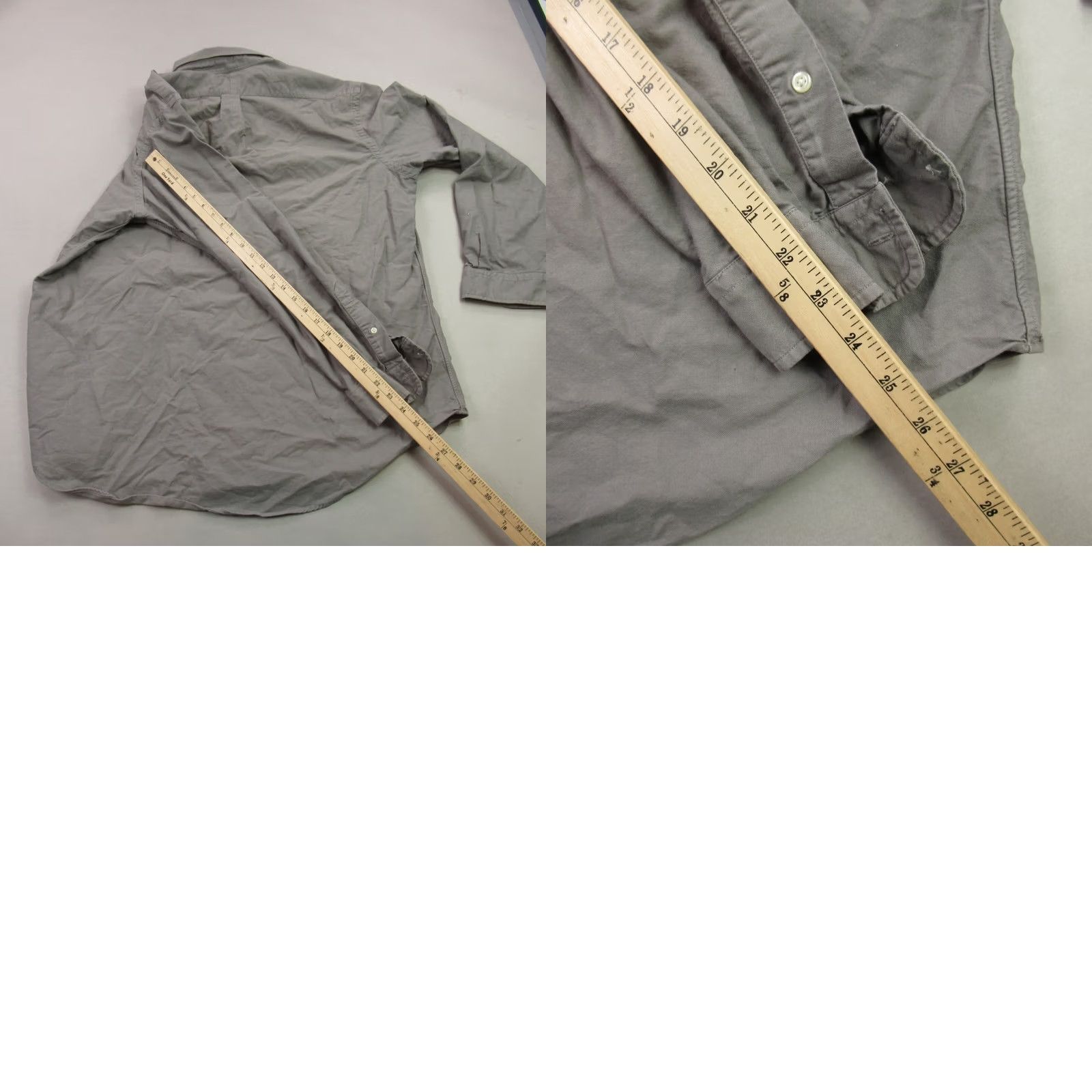 Polo Ralph Lauren Ralph Lauren Shirt Mens 2XL Long Sleeve Lightweight Button Front Gray Classic Size US XXL / EU 58 / 5 - 9 Thumbnail