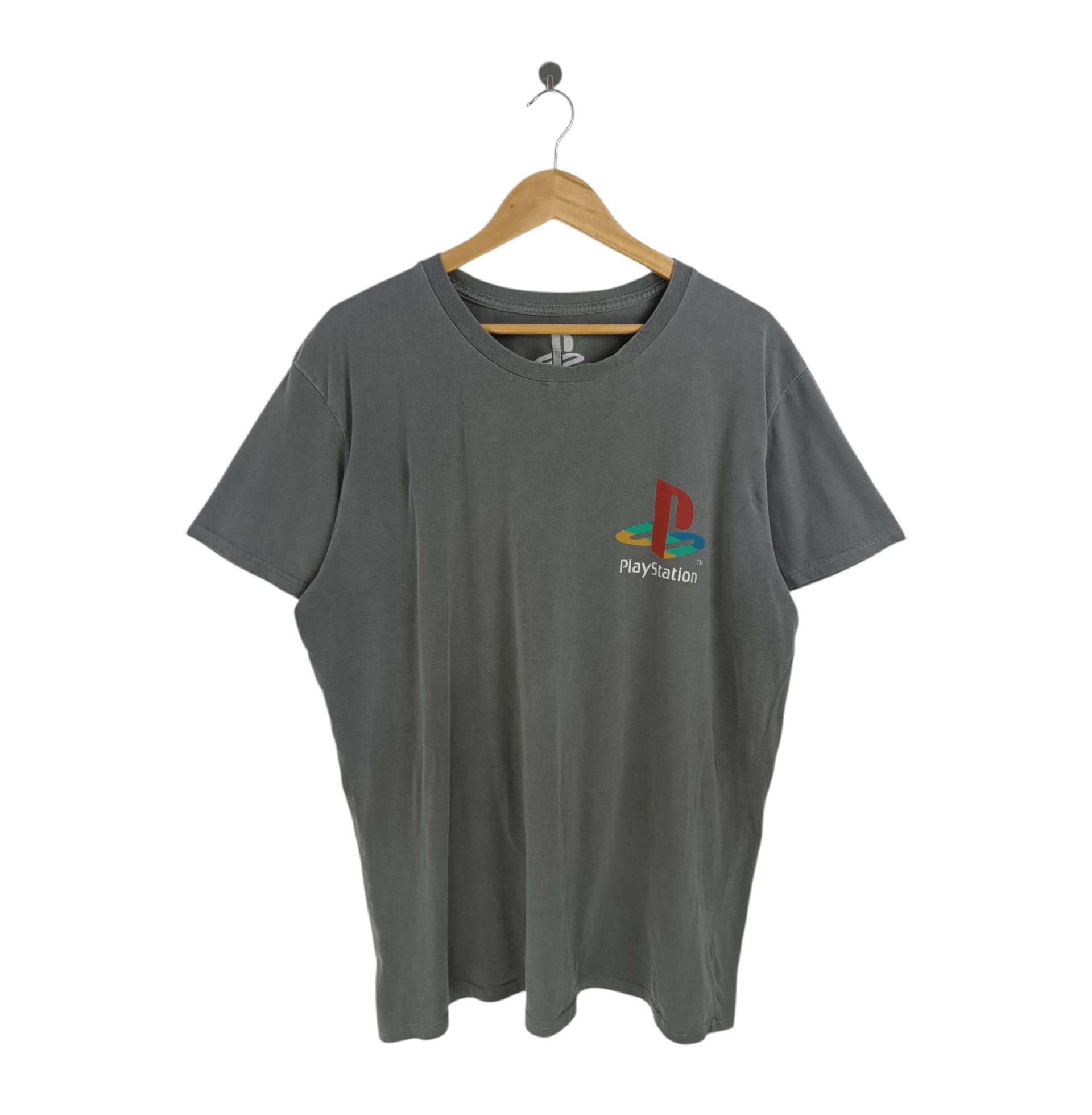 VINTAGE PLAYSTATION FADED GAMING PS4 PS5 LOGO TEE