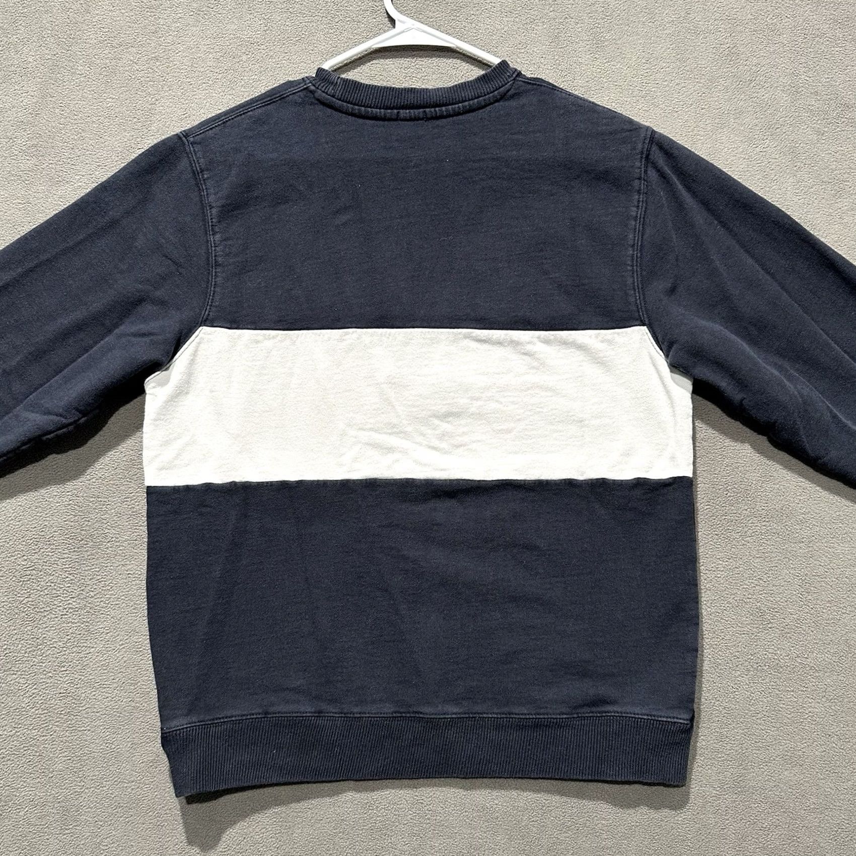 Brandy Melville Brandy Melville Sweatshirt Crewneck Navy USA Flag John Galt Los Angeles 1984 O/S Womens Size ONE SIZE - 2 Thumbnail