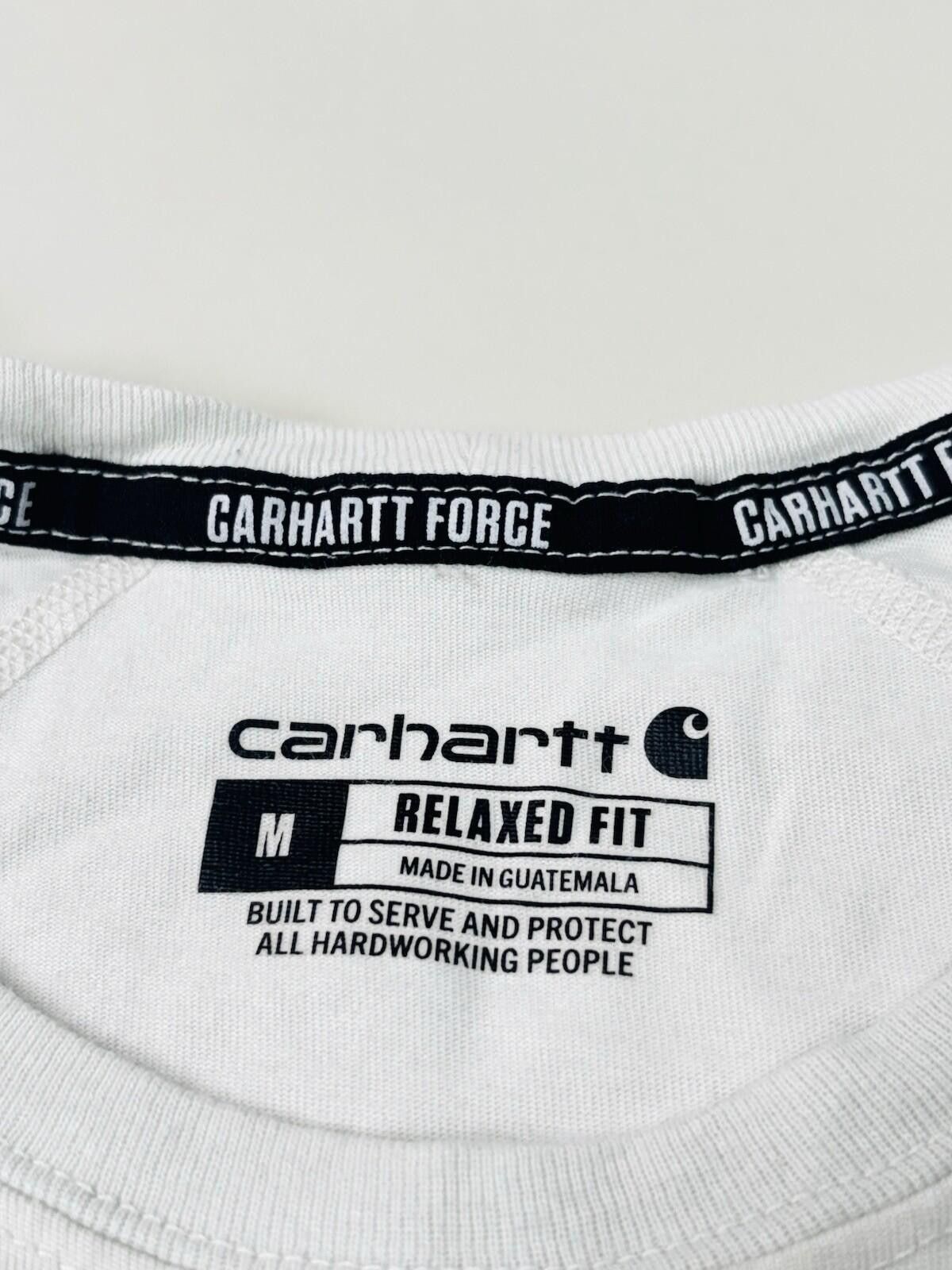 Carhartt Carhartt Men’s Relaxed Force T-Shirt Size M Cream Size US M / EU 48-50 / 2 - 3 Thumbnail