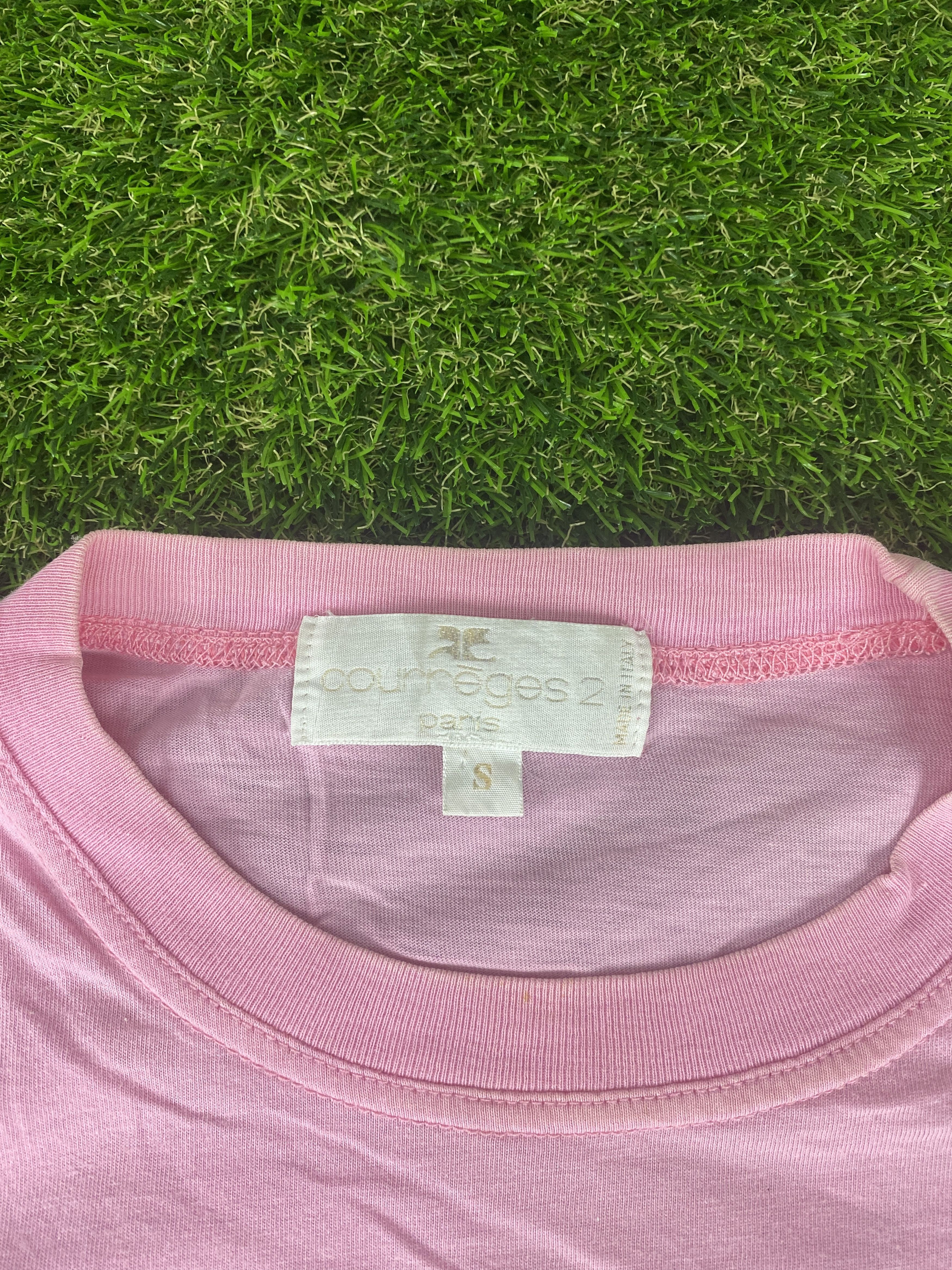 Courreges Courreges Paris Tshirt (T108) Size US S / EU 44-46 / 1 - 5 Thumbnail