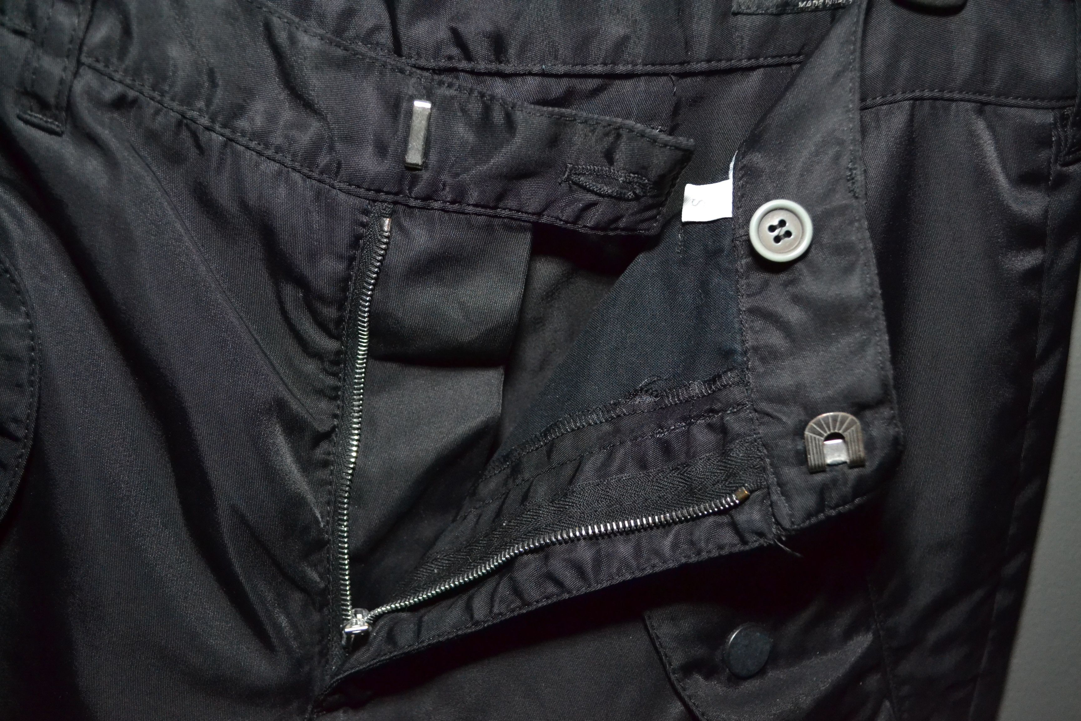 Miu Miu Miu Miu Vintage Rare Bomber Nylon Pants S Black Prada Men's Size US 30 / EU 46 - 10 Thumbnail