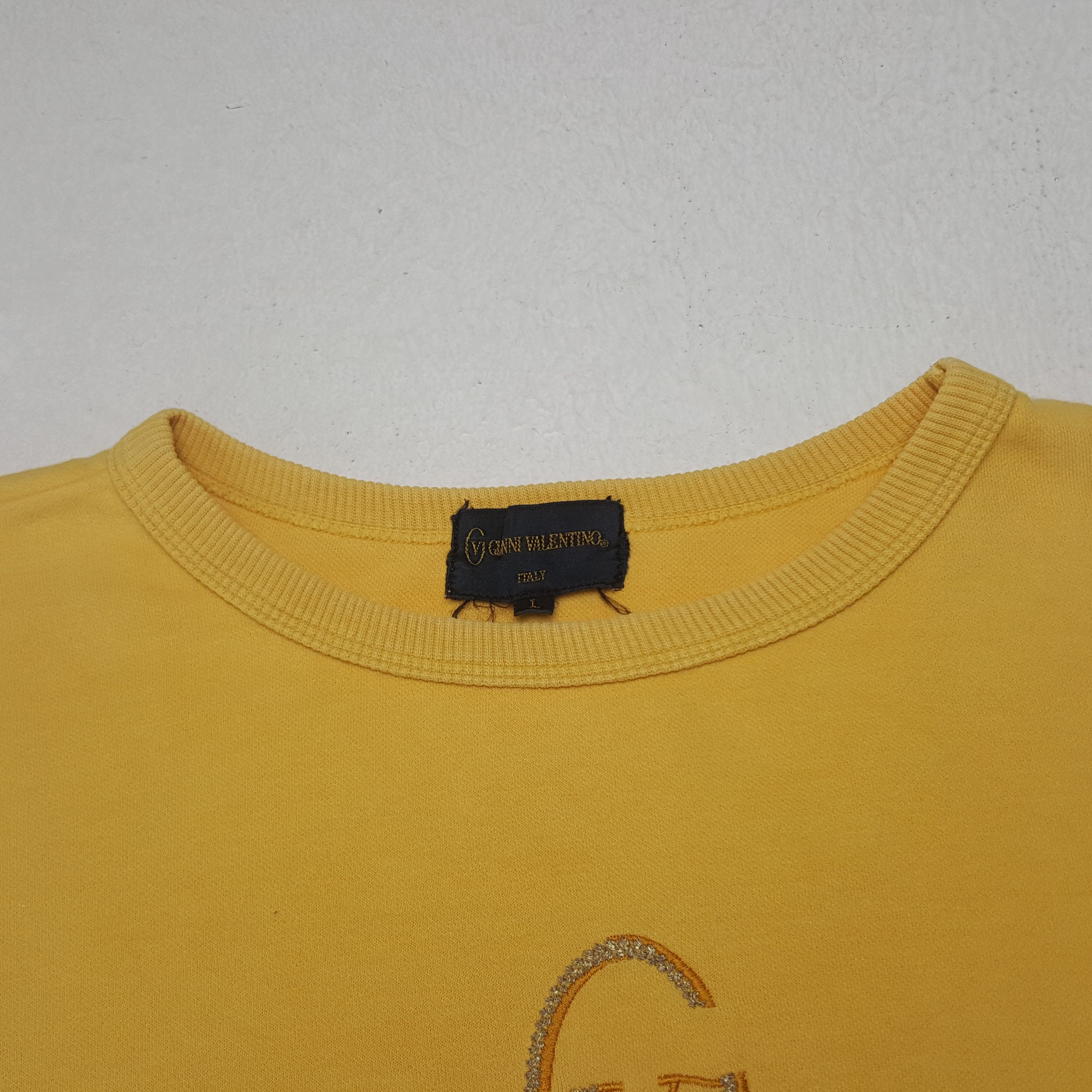 Gianni Valentino × Vintage Vintage Gianni Valentino Italian Brand Sweatshirt C286N7 Size US M / EU 48-50 / 2 - 4 Thumbnail