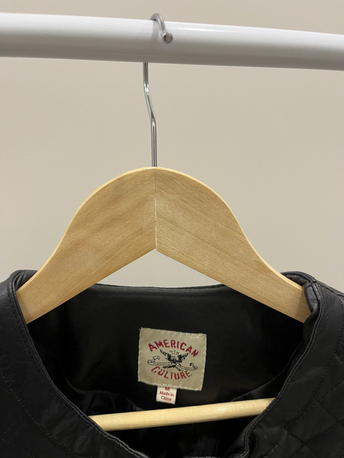 Vintage Vintage 90s Woman Cropped Boxy Leather Racing Jacket Hype Size M / US 6-8 / IT 42-44 - 5 Thumbnail