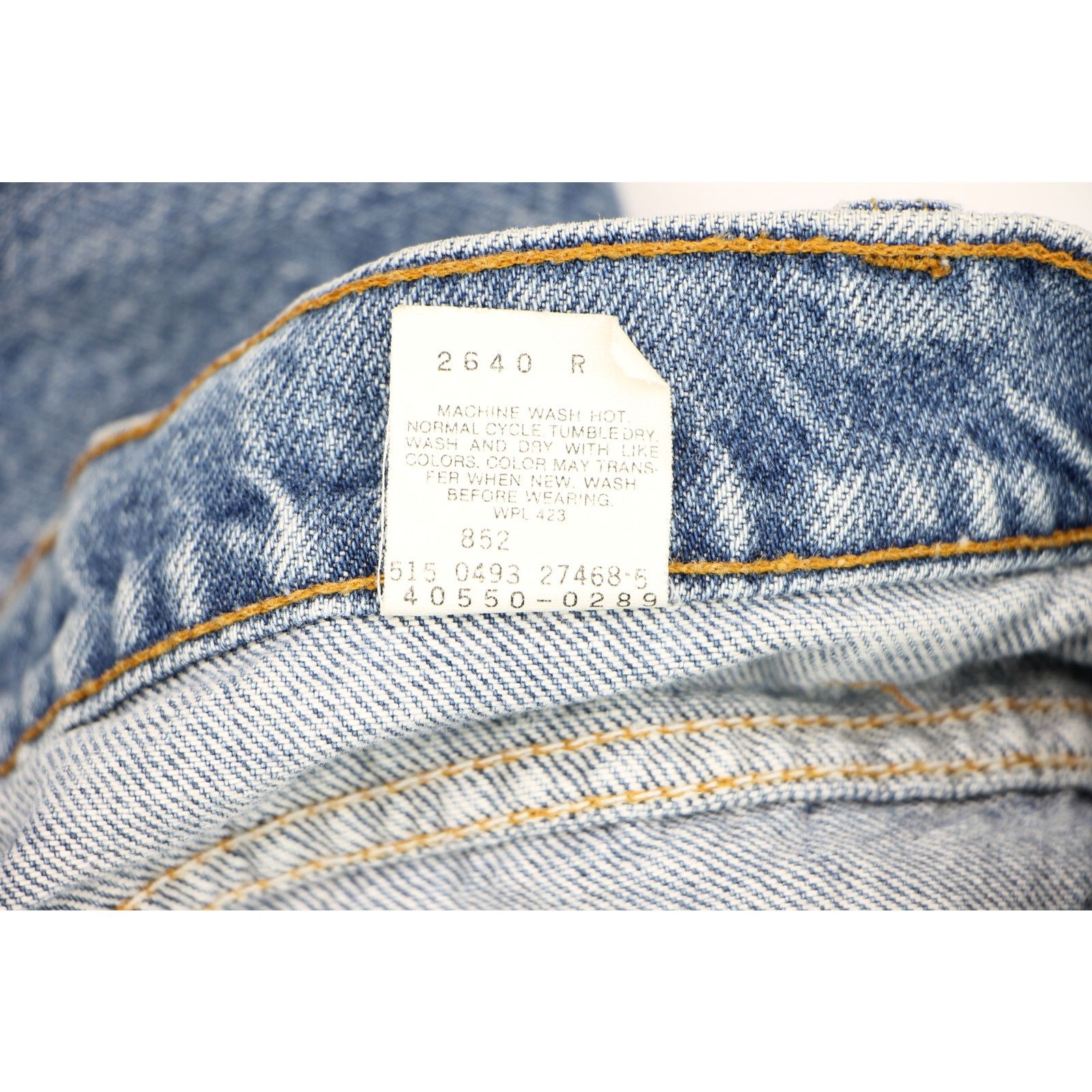 Levi's 90s Vintage Levi's Orange Tab Relaxed Skate Denim Jeans Size US 33 - 3 Thumbnail