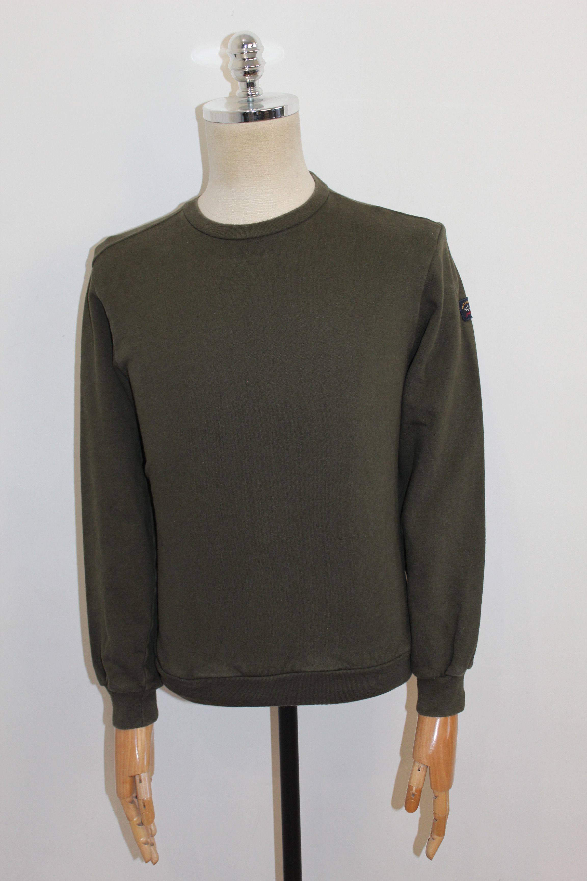 Paul & Shark Men's Paul&Shark Khaki Swetshirt Size S Size US S / EU 44-46 / 1 - 2 Thumbnail