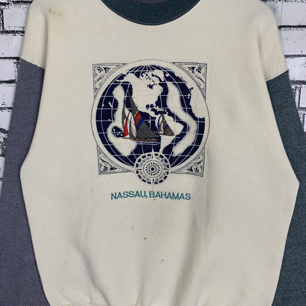 Designer × Vintage Vintage Nassau Bahamas Sweatshirt Size US M / EU 48-50 / 2 - 3 Thumbnail