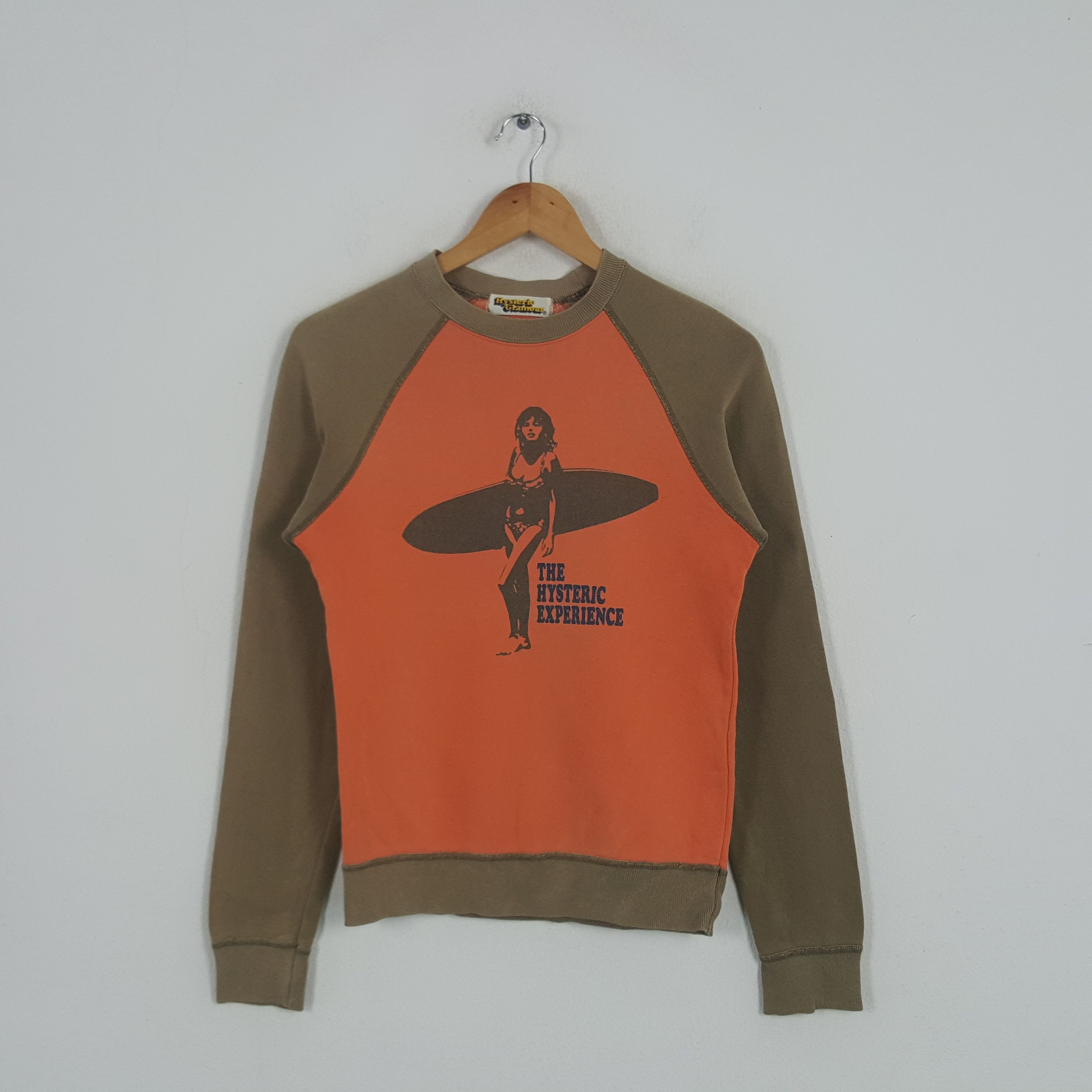Hysteric Glamour × Japanese Brand × Vintage Vintage The Hysteric Experience Surf Style Sweatshirt Size US XS / EU 42 / 0 - 1 Thumbnail