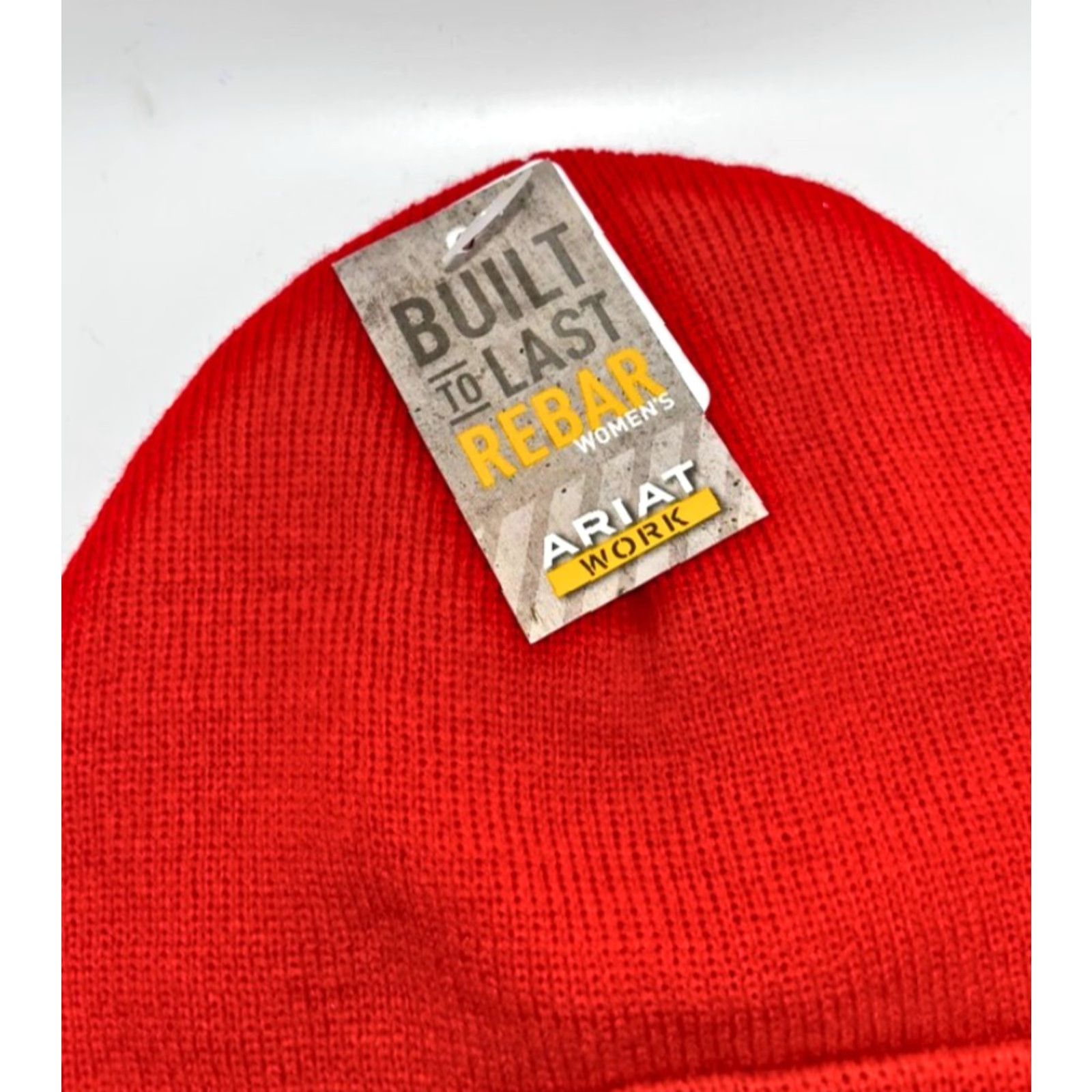 Ariat Ariat Beanie Women’s Rebar Christmas Embroidered 3M Thinsulate Stretch Elite NWT Red One Size Size ONE SIZE - 5 Thumbnail