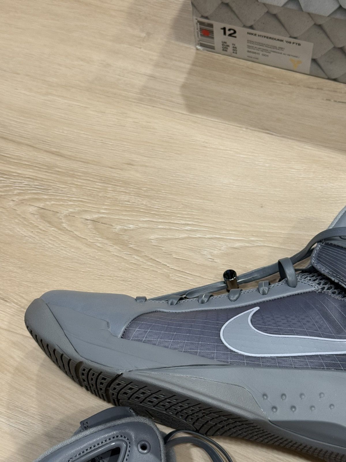 Nike Nike Kobe Hyperdunk ‘08 Fade to Black Sneakers Size US 12 / EU 45 - 7 Thumbnail