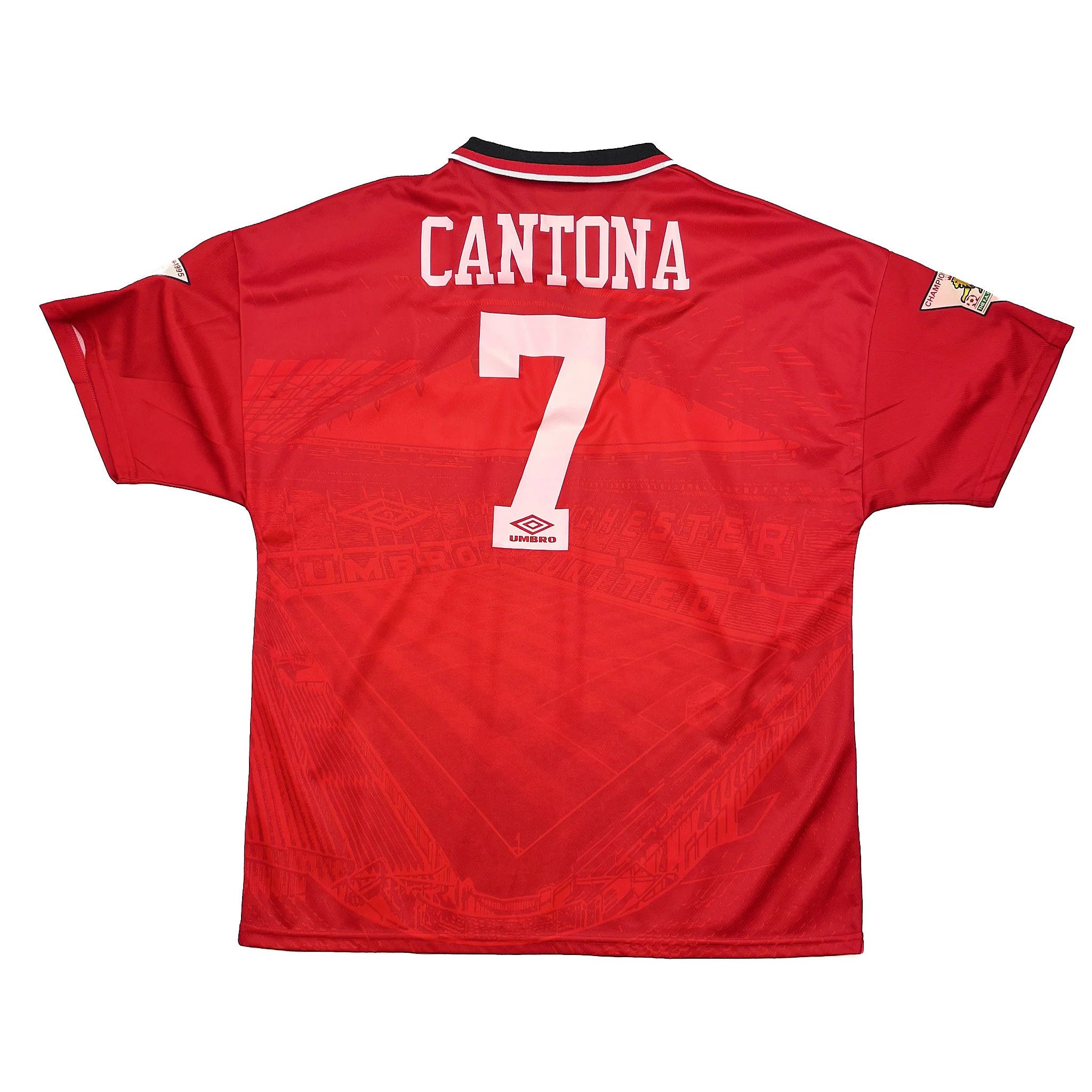 Other 1994 1996 Manchester United #7 Cantona Jersey Size US L / EU 52-54 / 3 - 1 Thumbnail